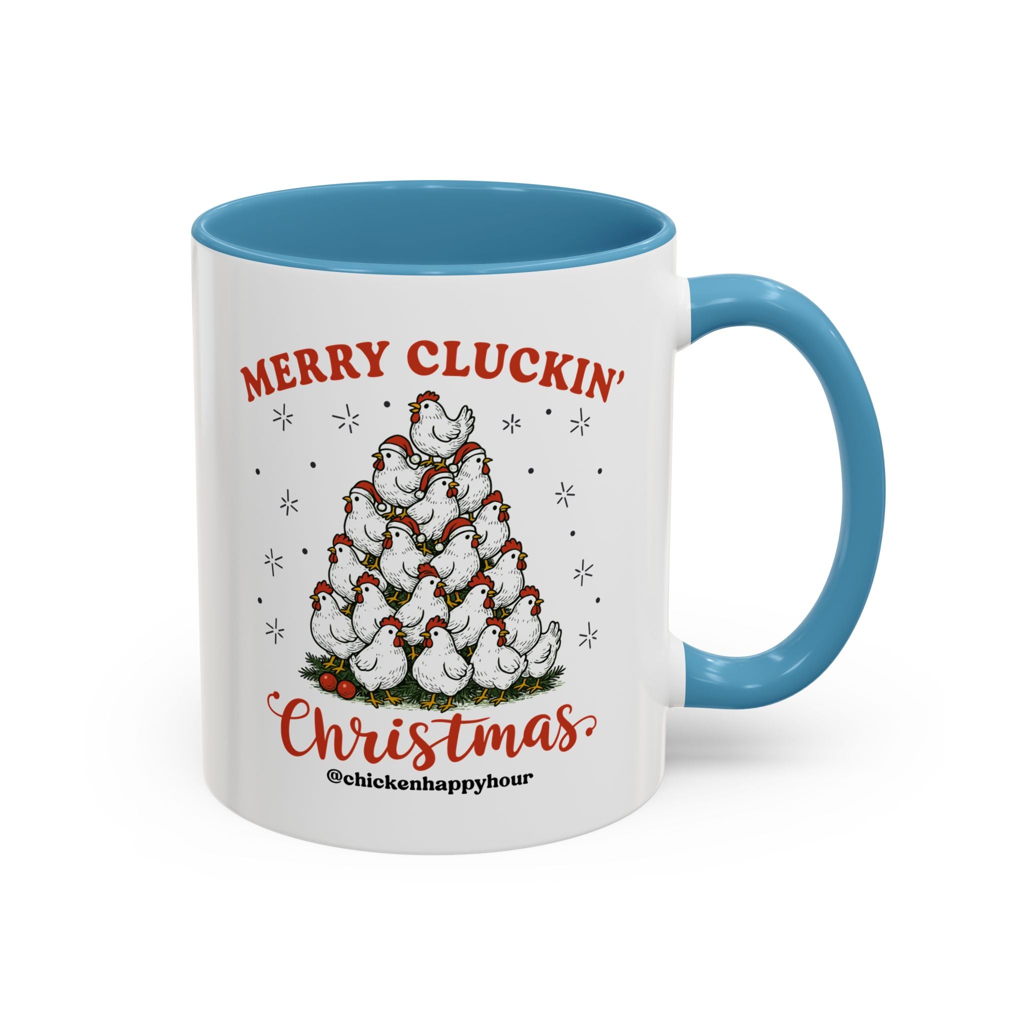 Merry Cluckin' Coffee Mug