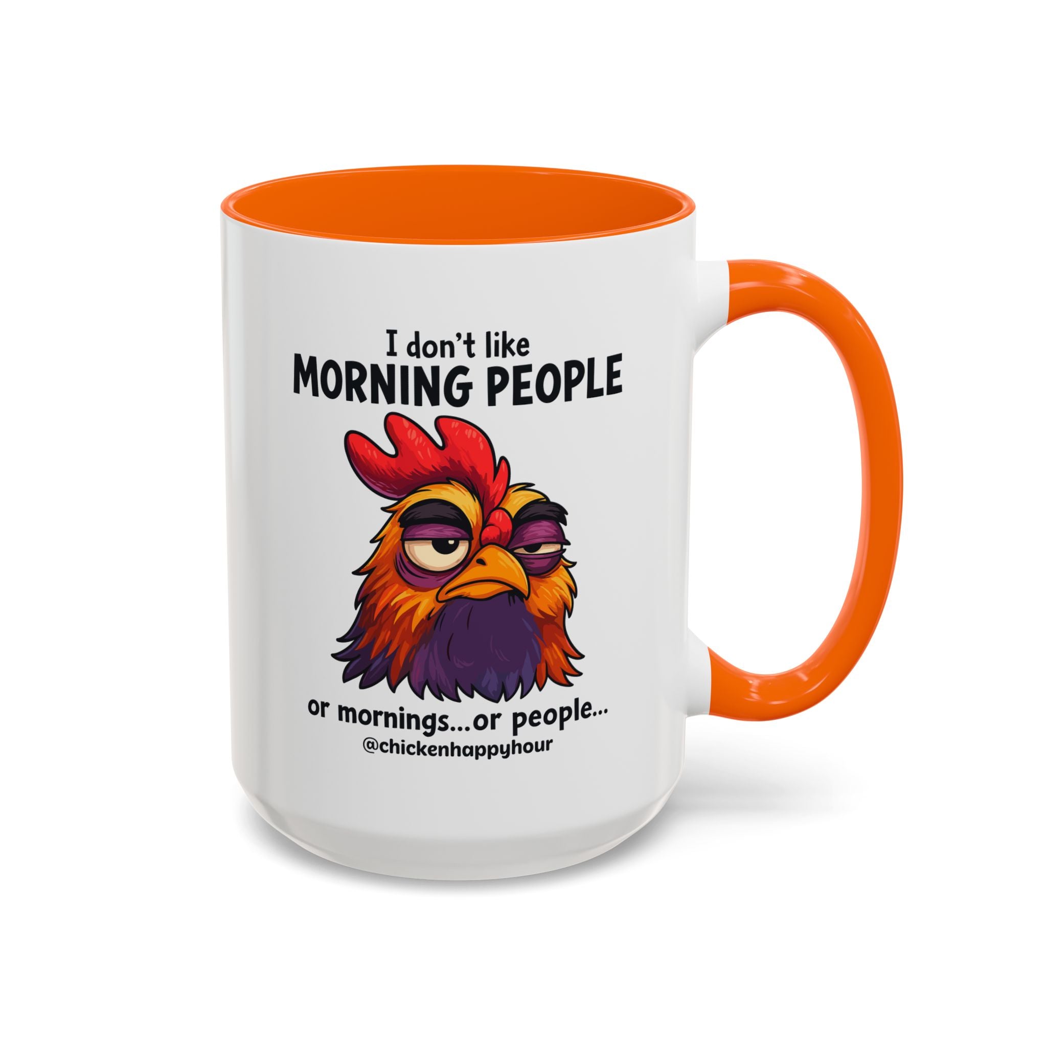 I Don't Like Morning People Coffee Mug