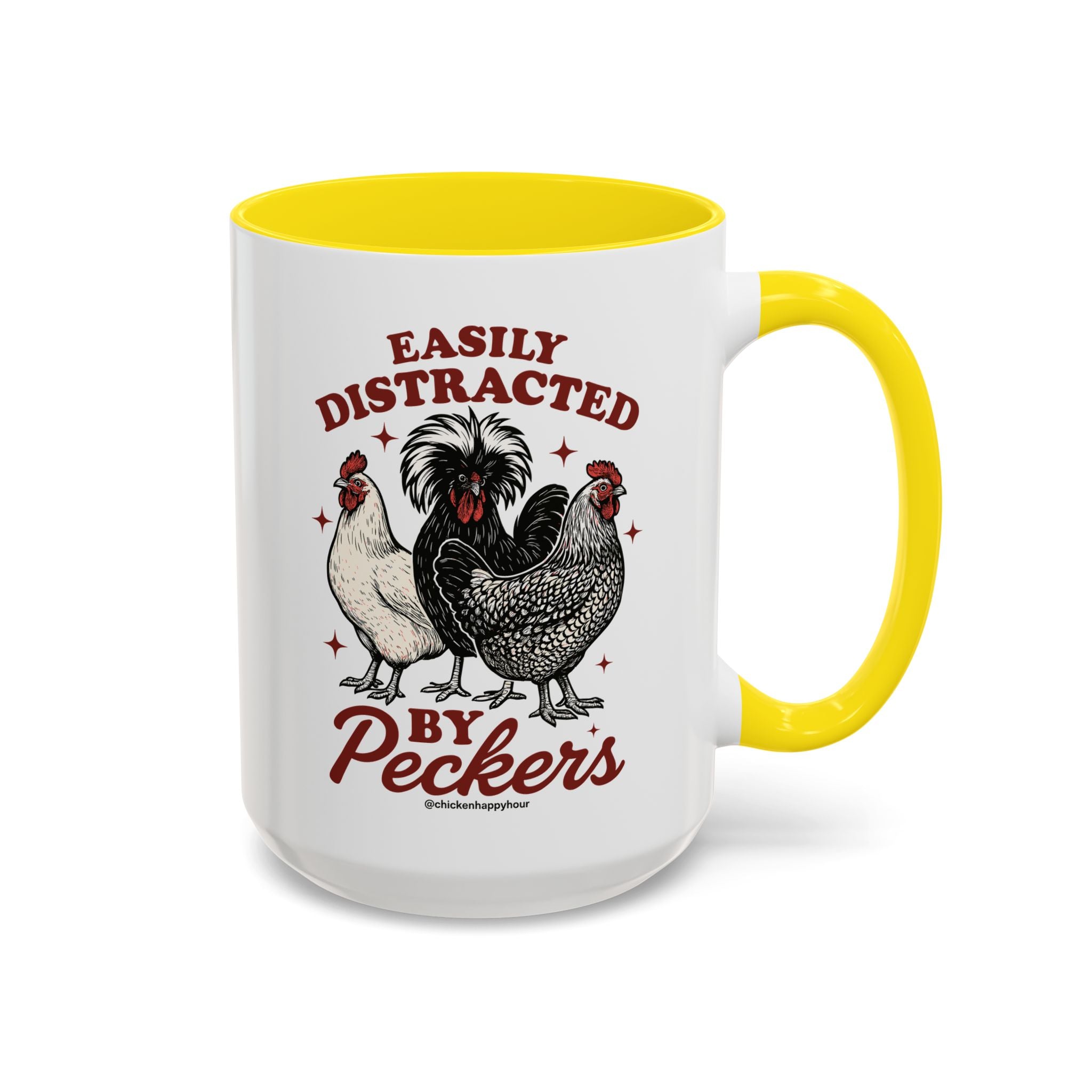 Easily Distracted By Peckers Coffee Mug