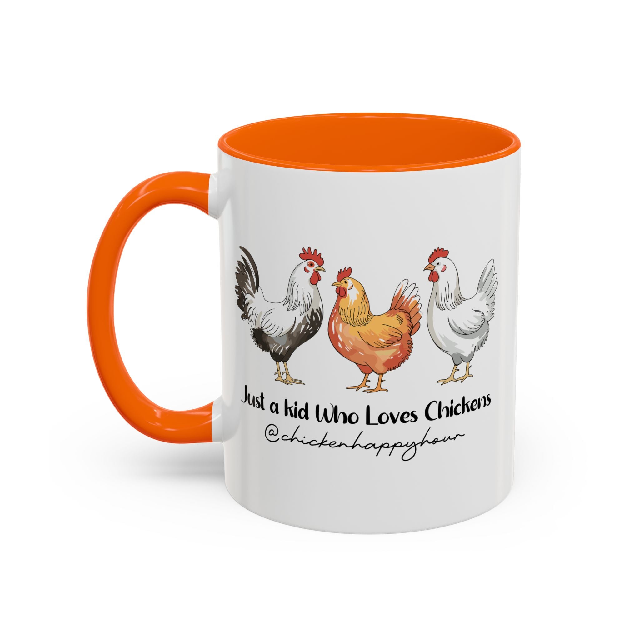 Just a kid Who Loves Chickens Coffee Mug