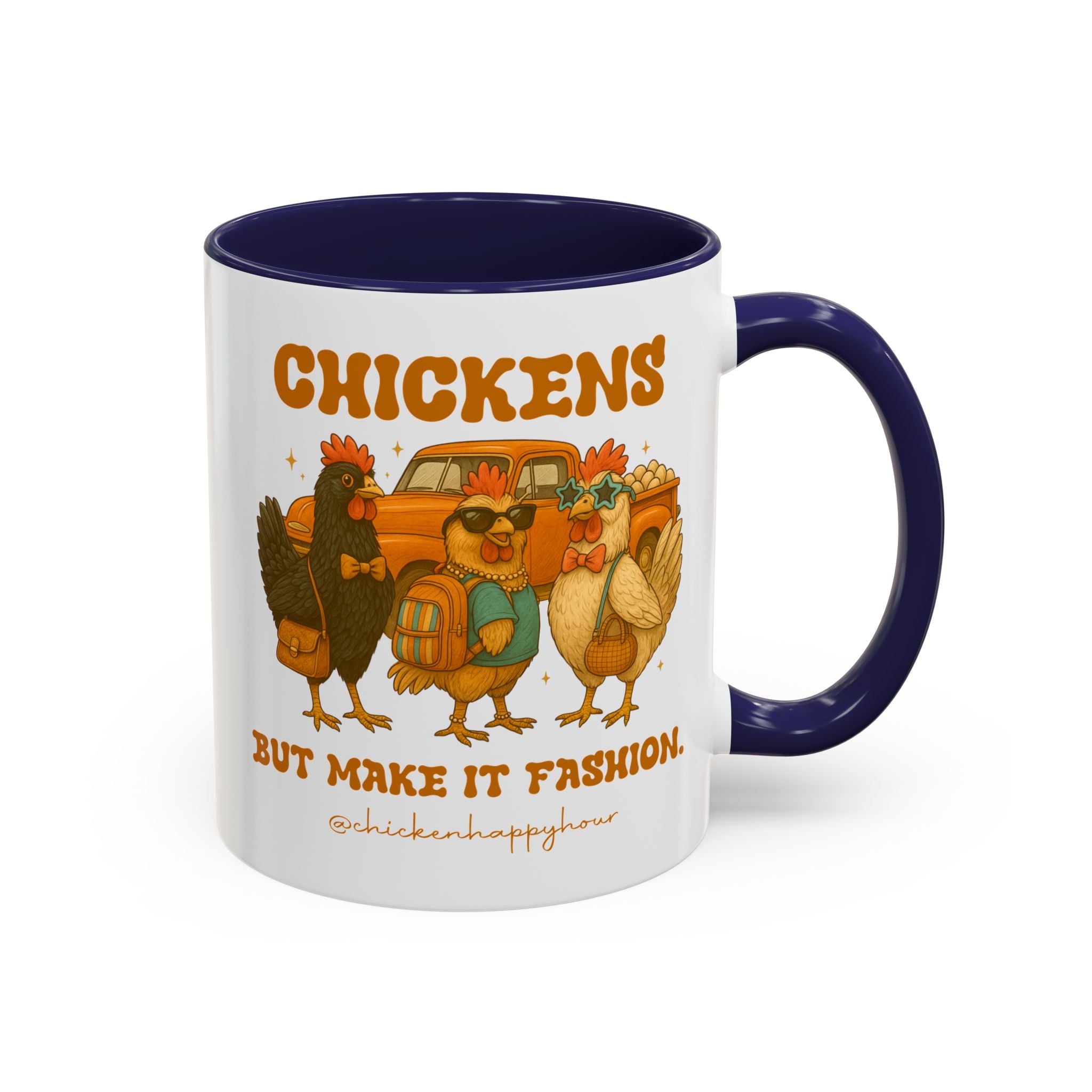 Chickens But Make it Fashion Coffee Mug