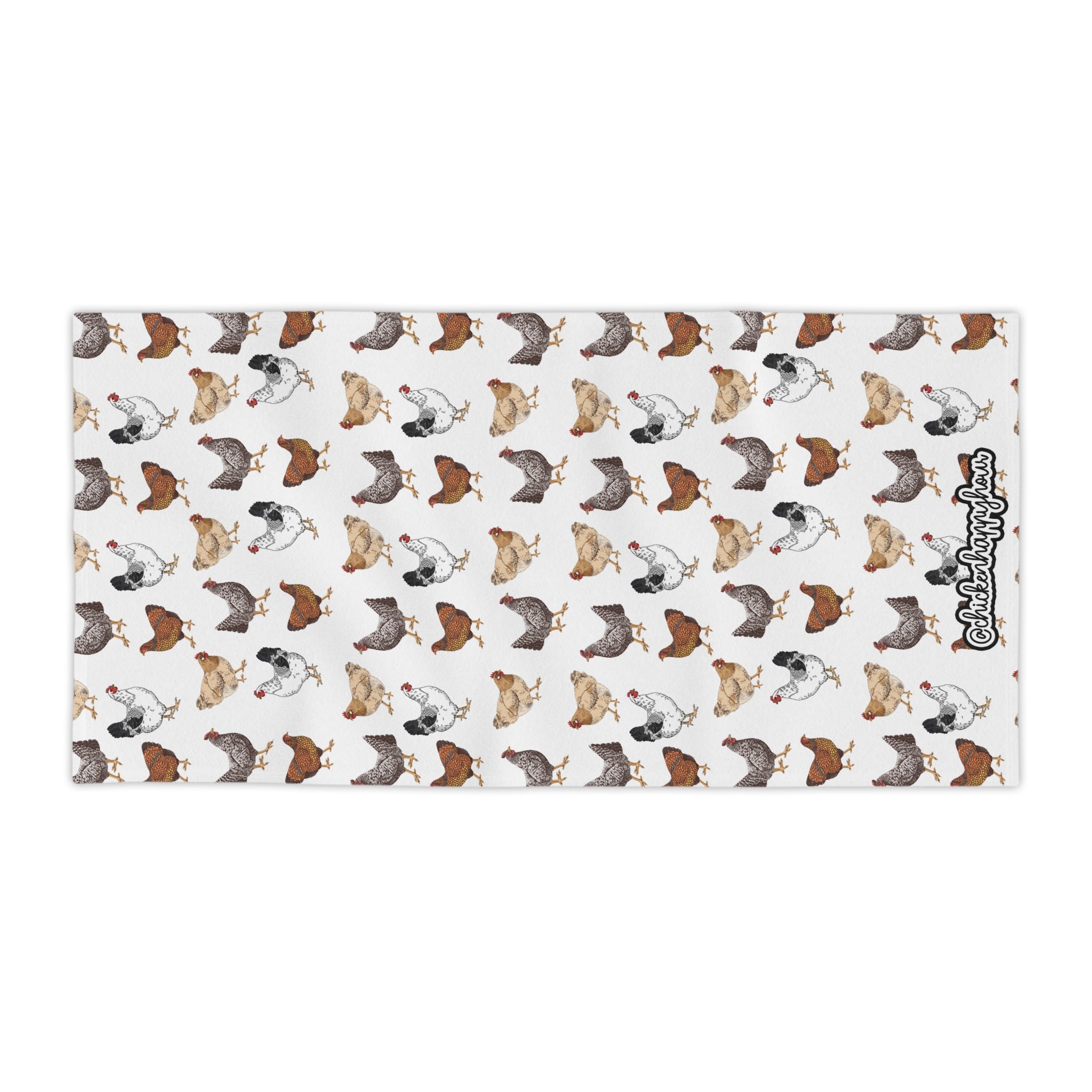 Chicken Seamless 2 Beach Towel