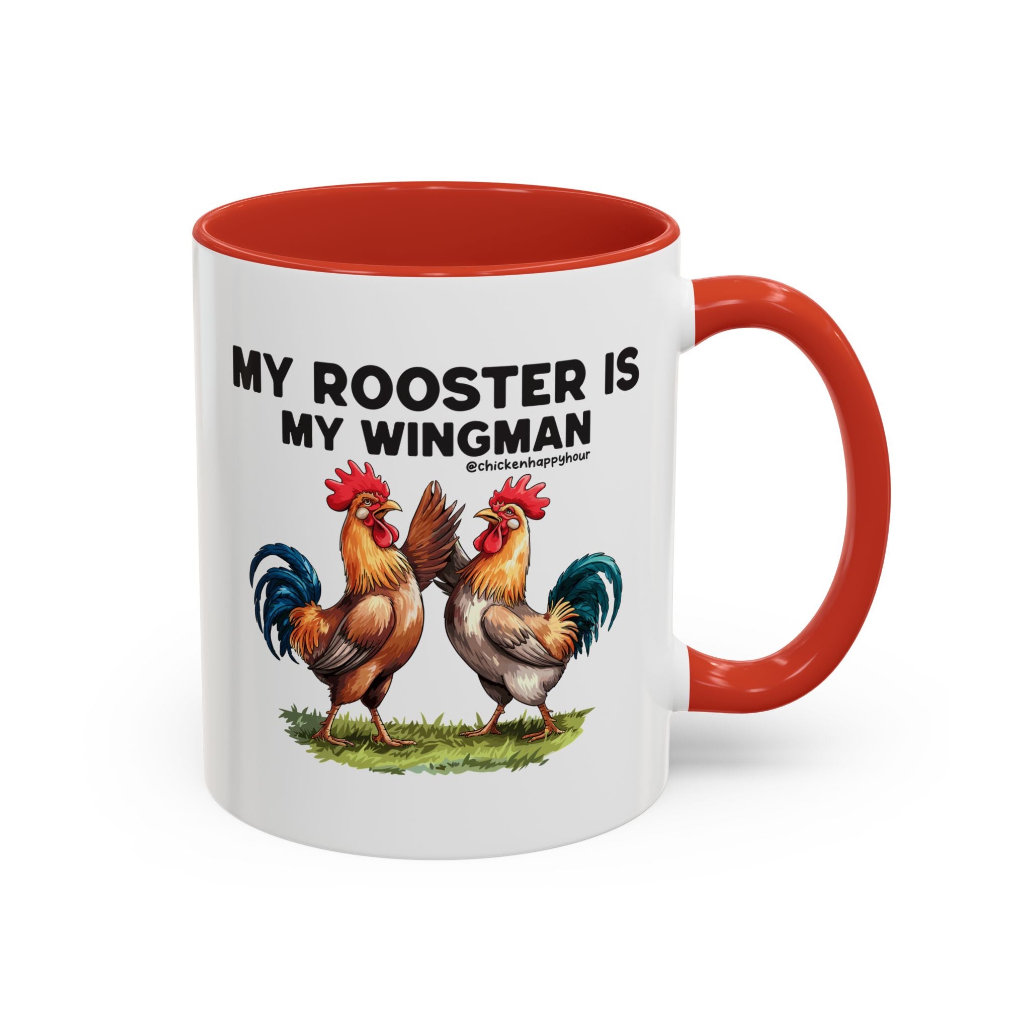 My Rooster is my Wingman Coffee Mug