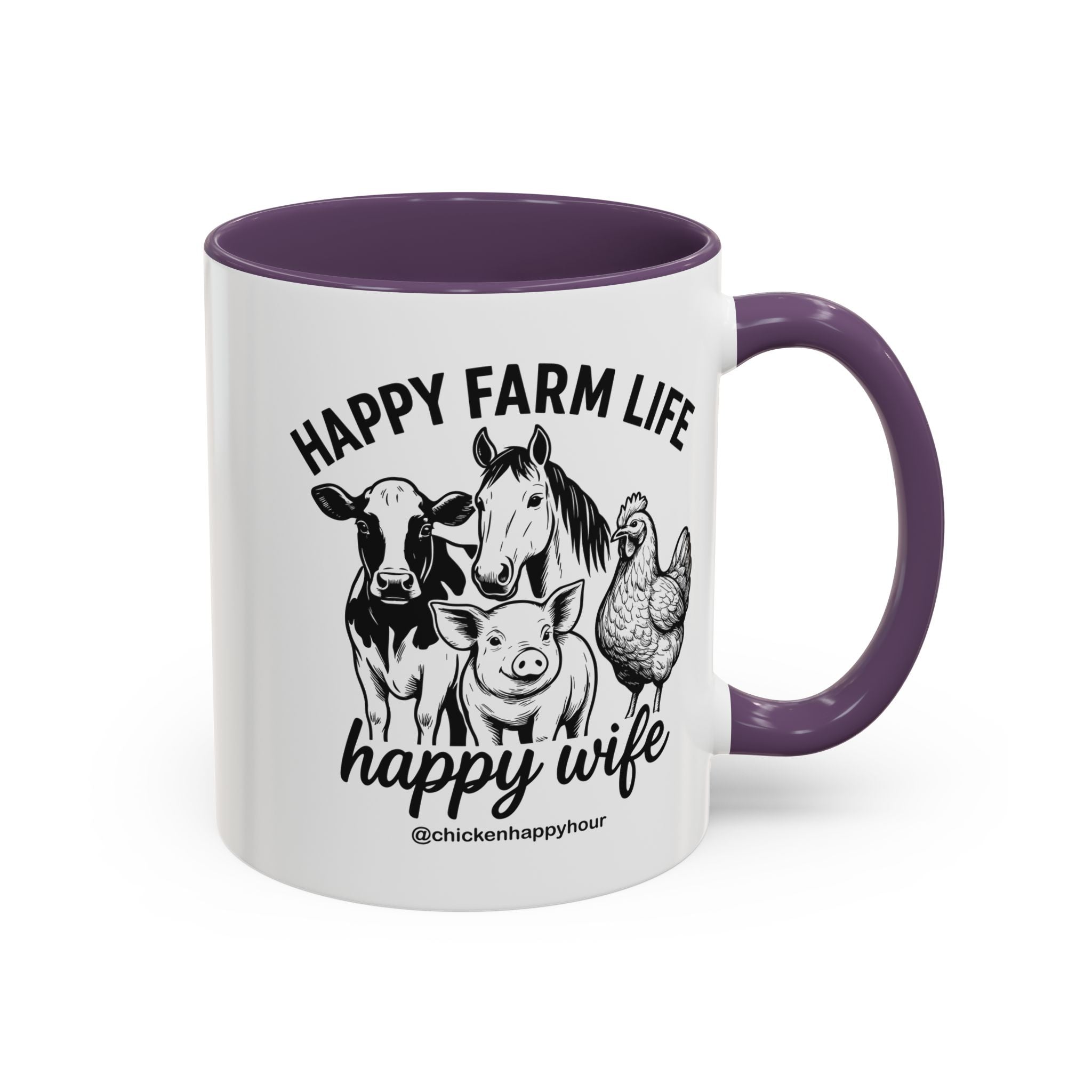 Happy Farm Life Happy Wife 01 Coffee Mug