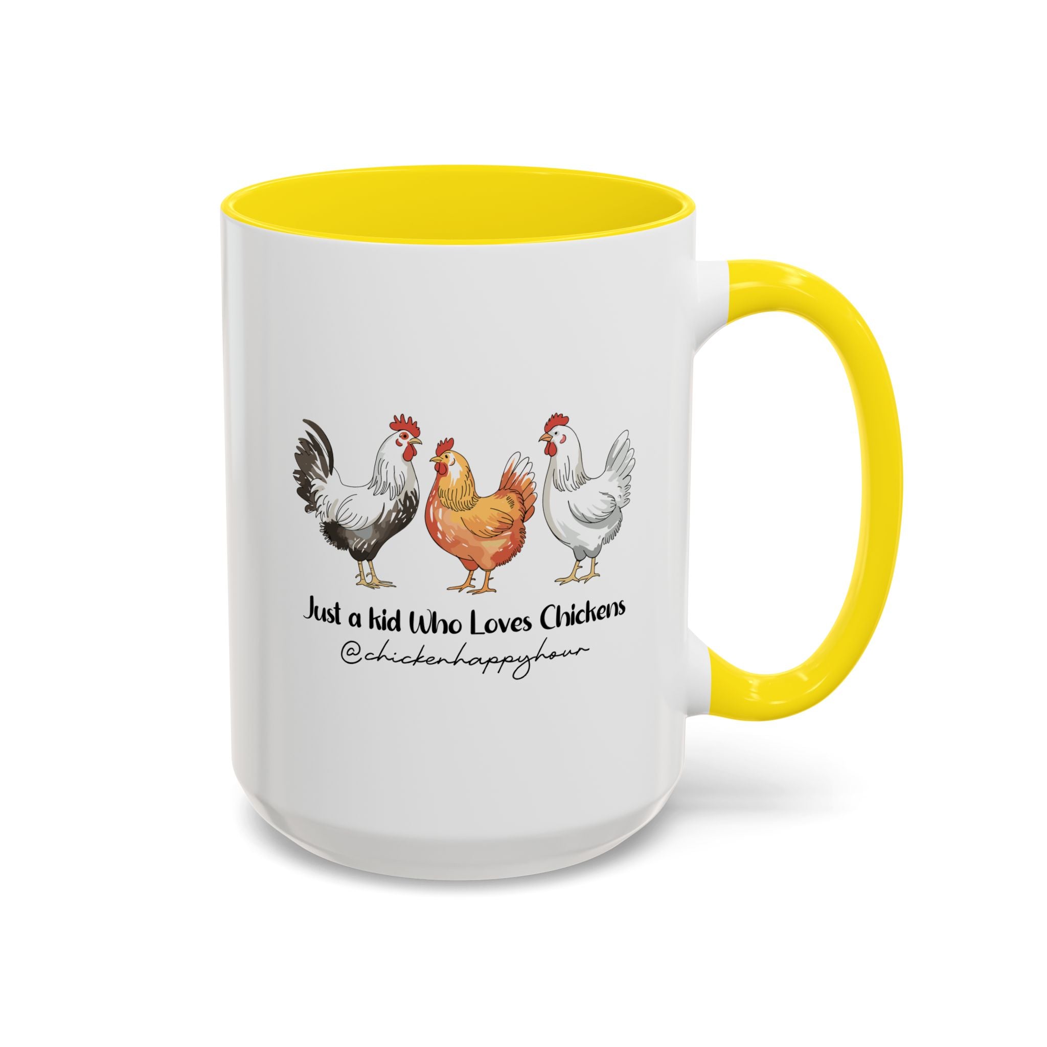 Just a kid Who Loves Chickens Coffee Mug