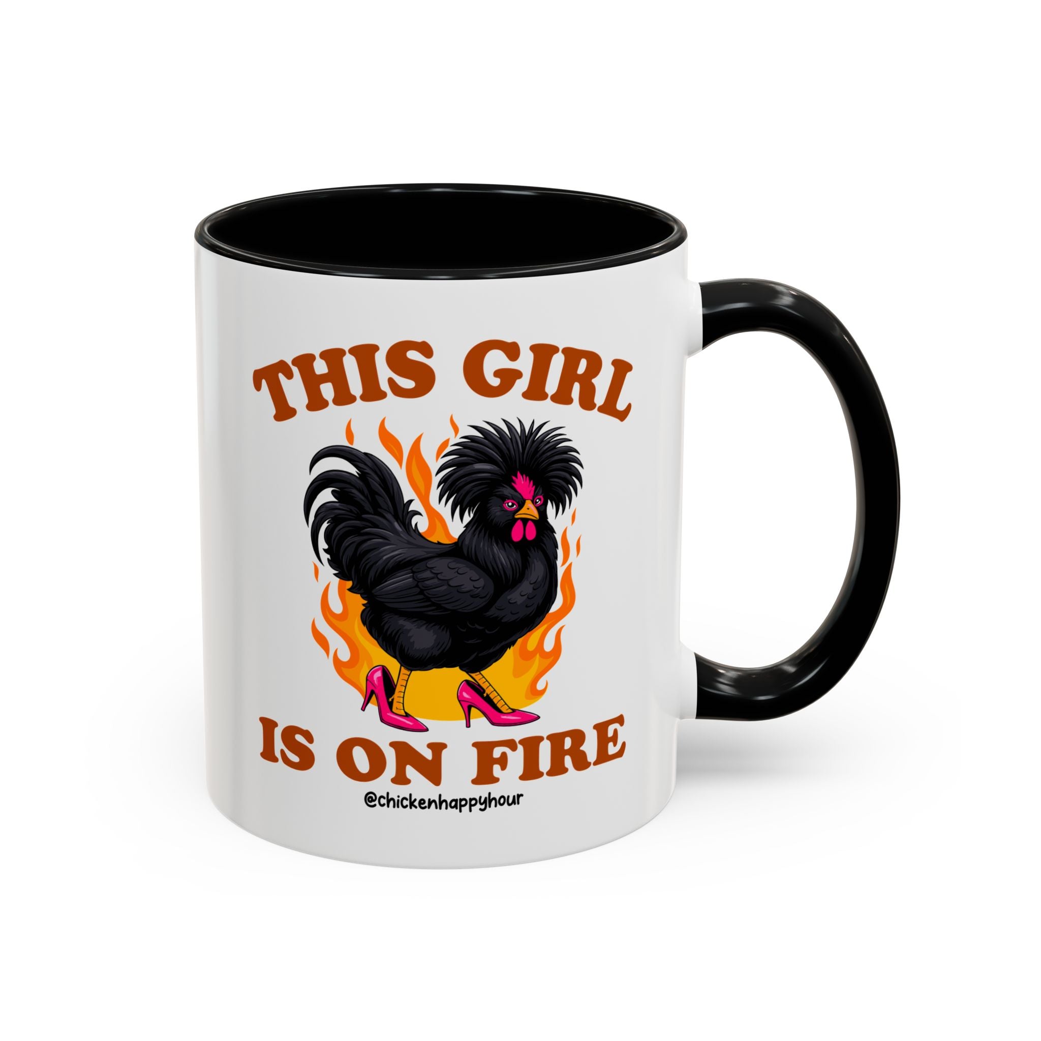 This Girl Is on Fire Coffee Mug