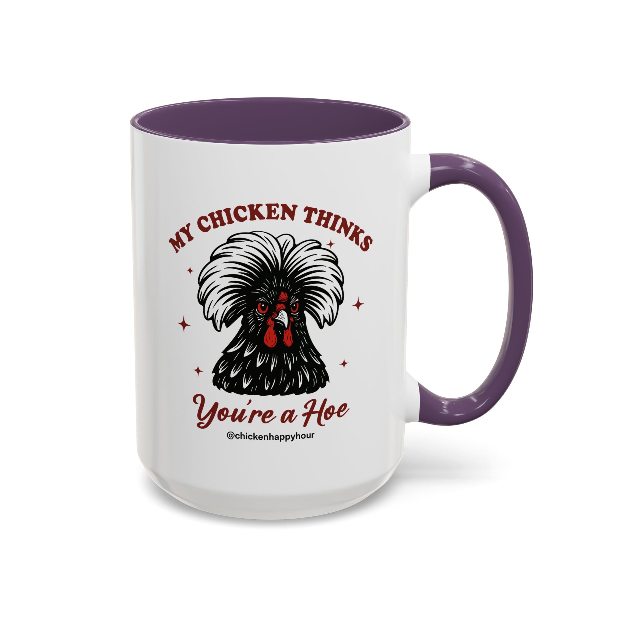 My Chicken Thinks Coffee Mug