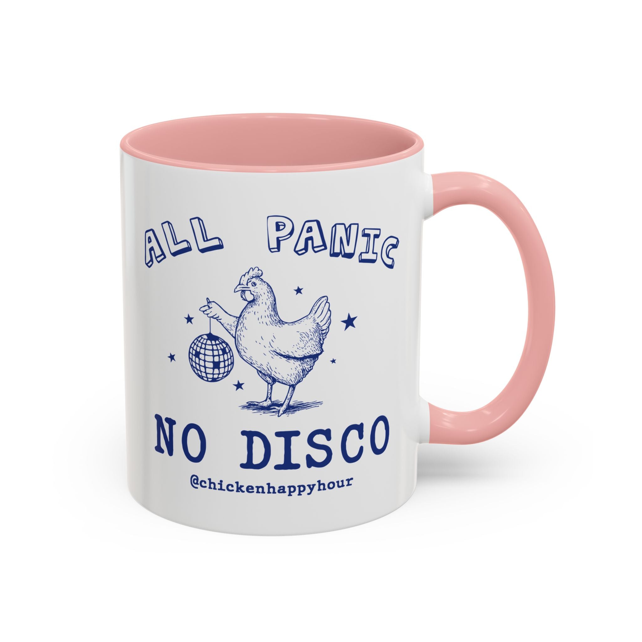 All Panic No Disco Coffee Mug