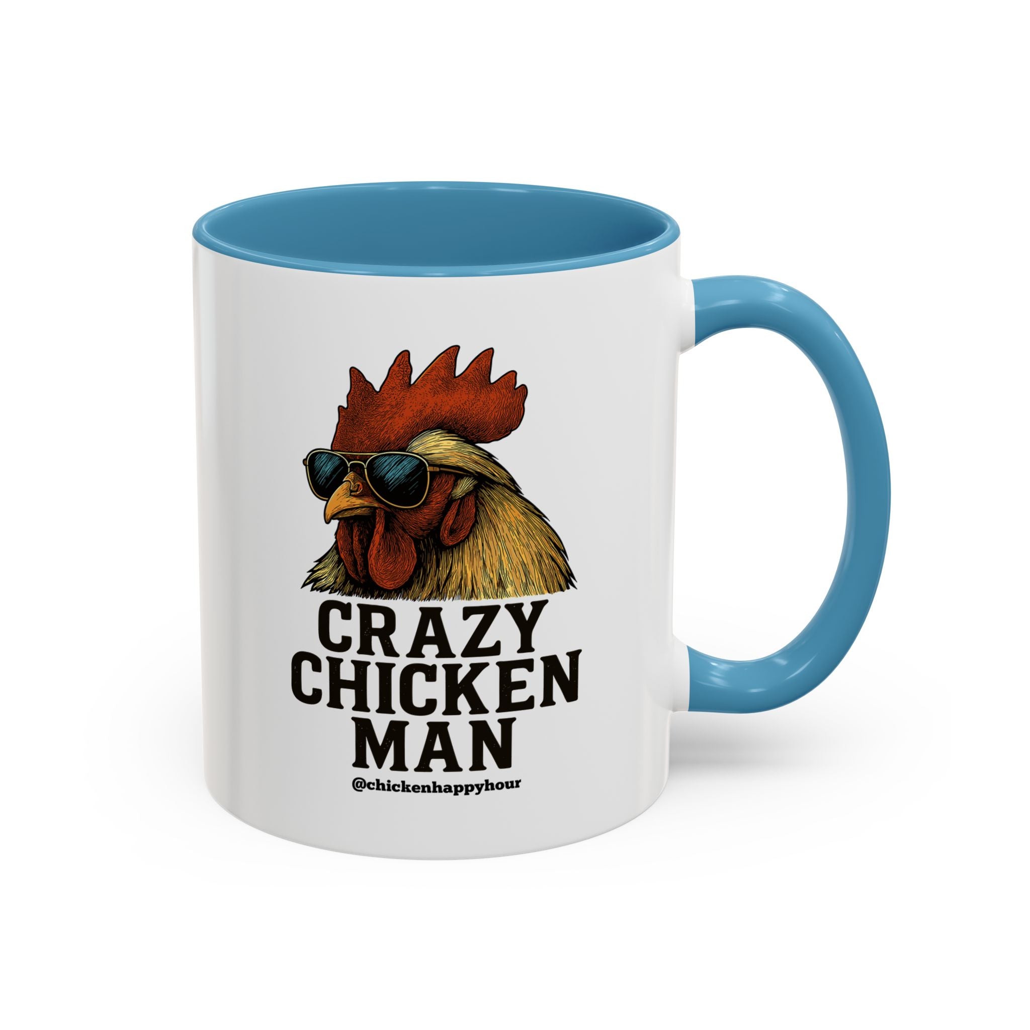 Crazy Chicken Man Coffee Mug