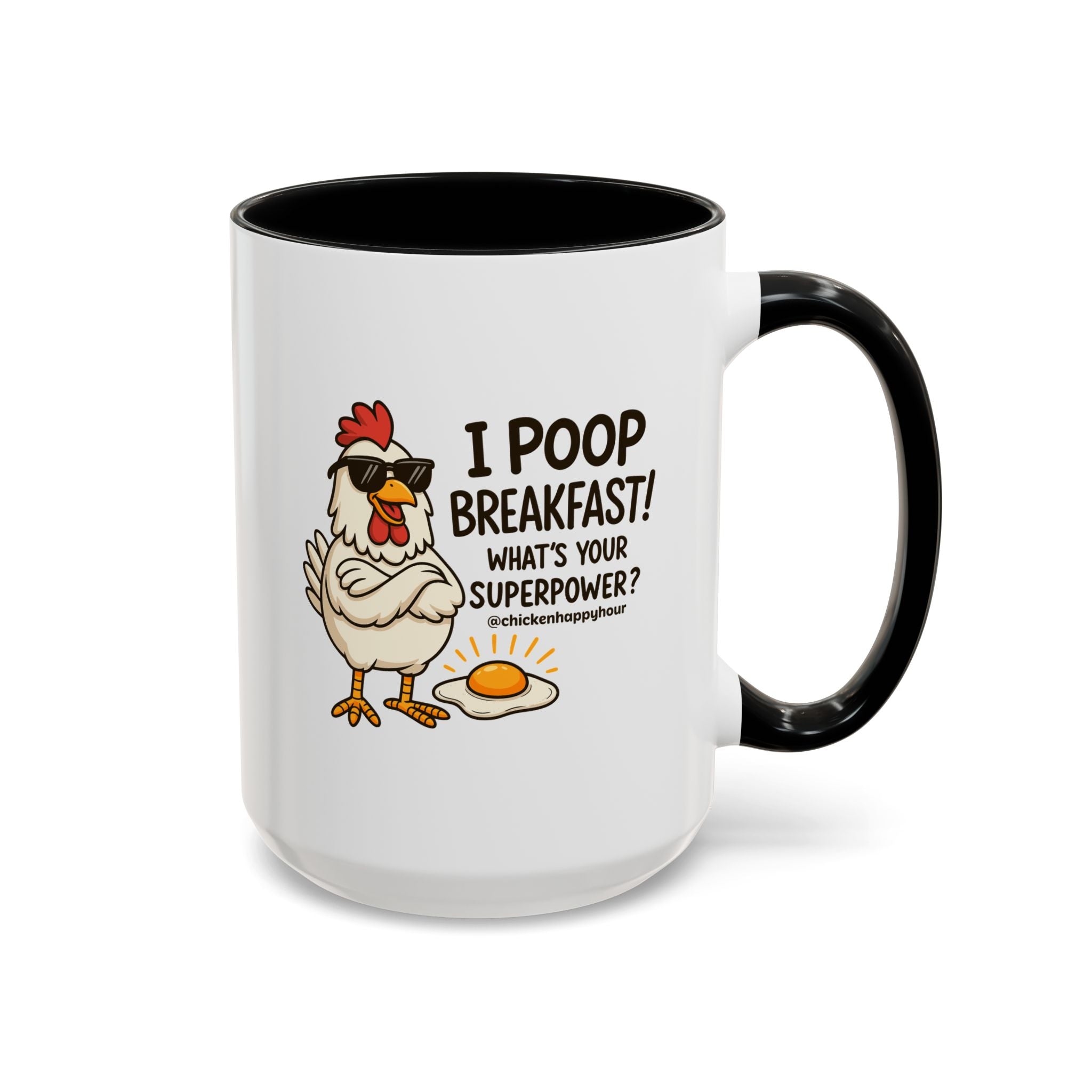 I Poop Breakfast Coffee Mug