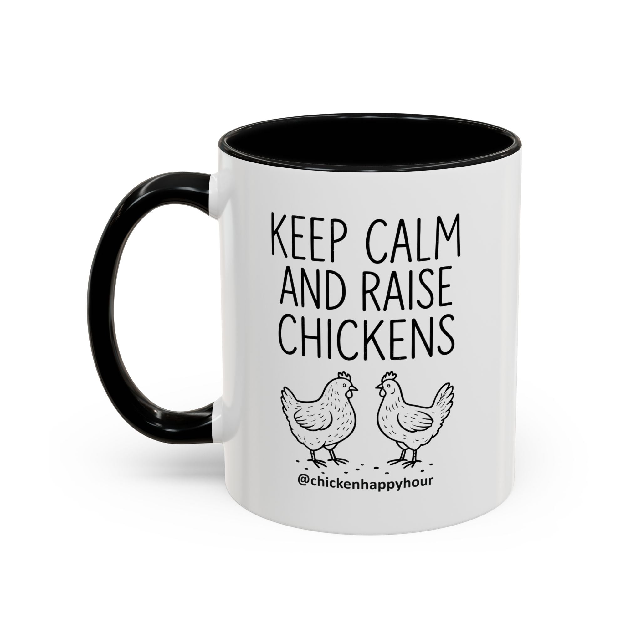 Keep Calm and Raise Chickens Coffee Mug