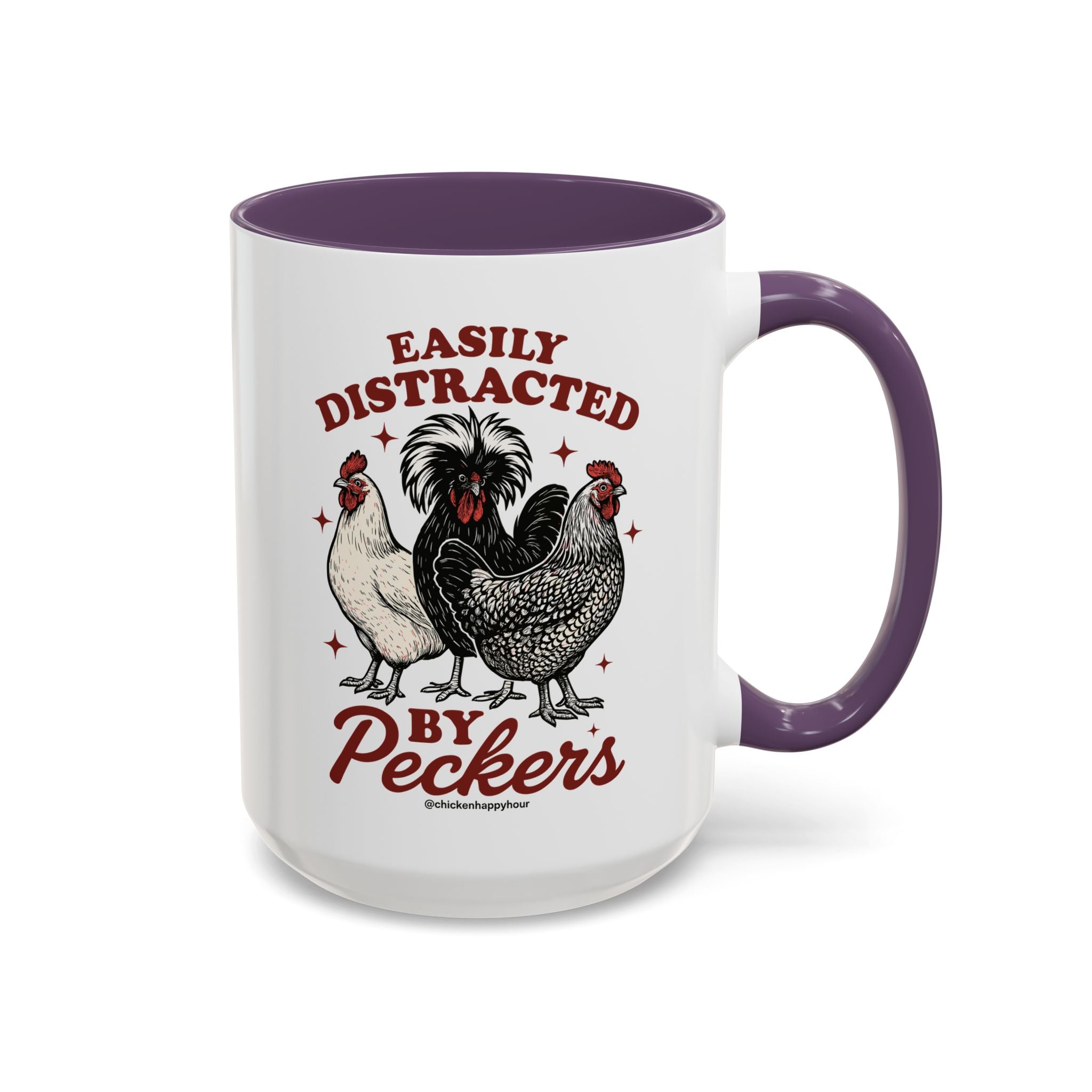 Easily Distracted By Peckers Coffee Mug