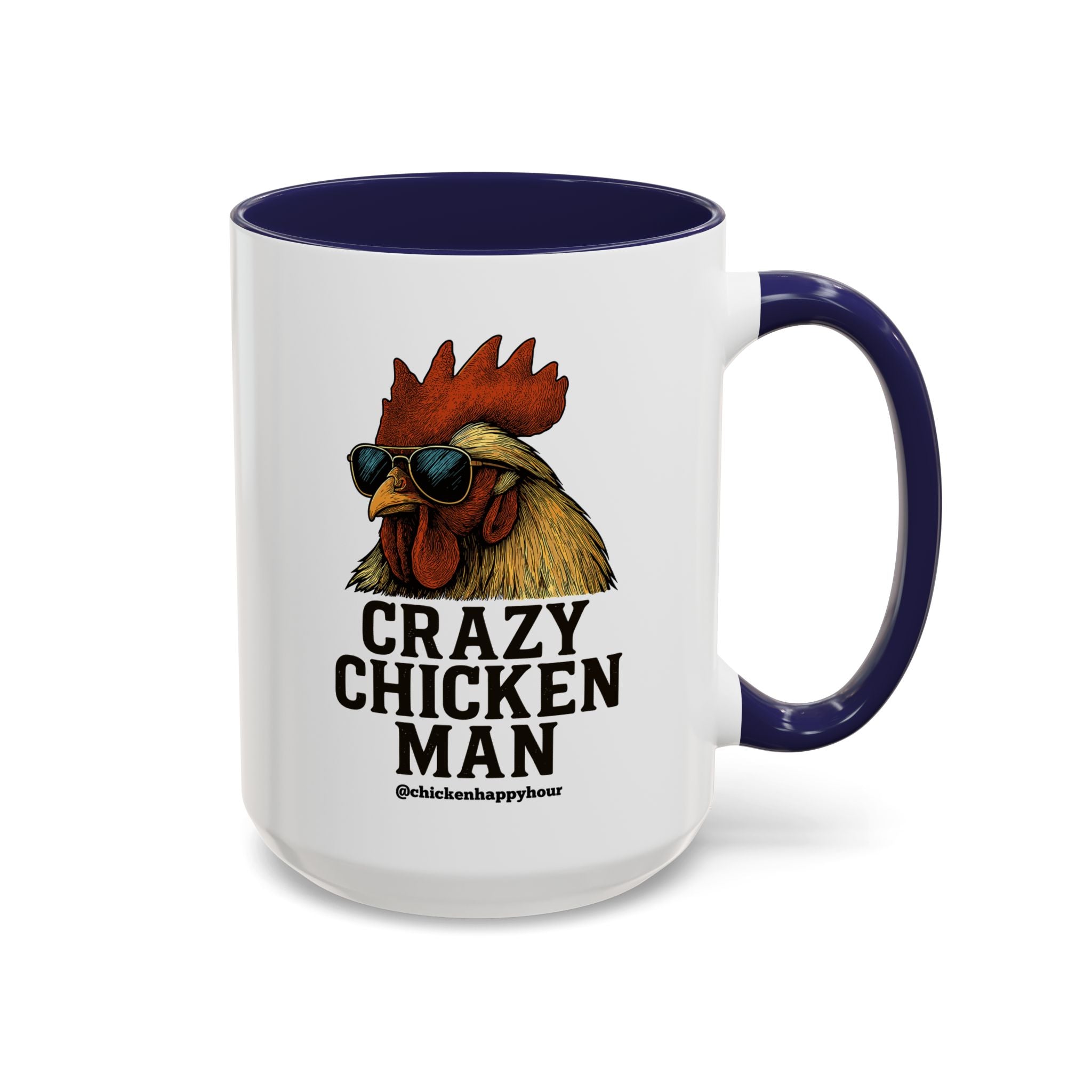Crazy Chicken Man Coffee Mug