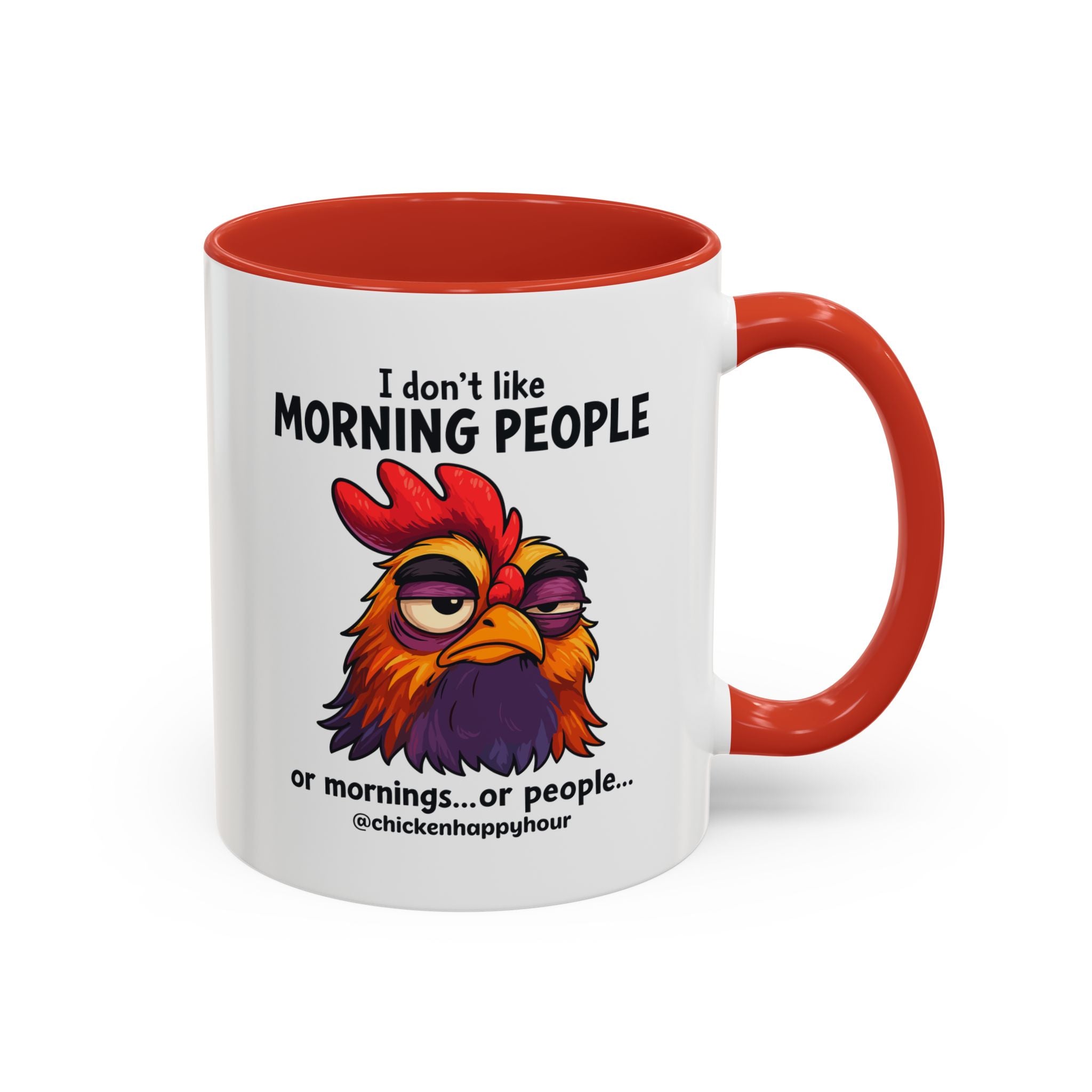I Don't Like Morning People Coffee Mug