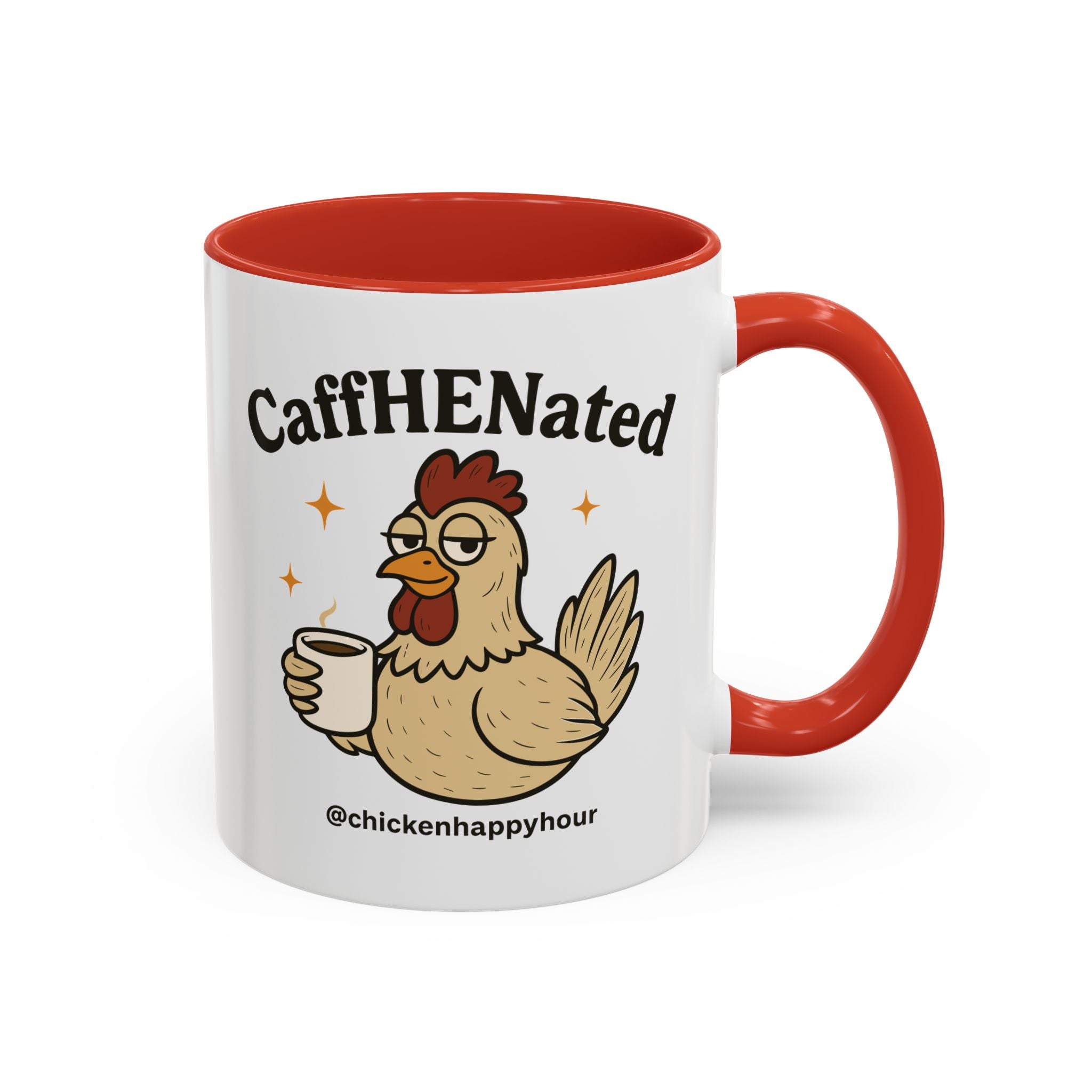 CaffHENated Coffee Mug