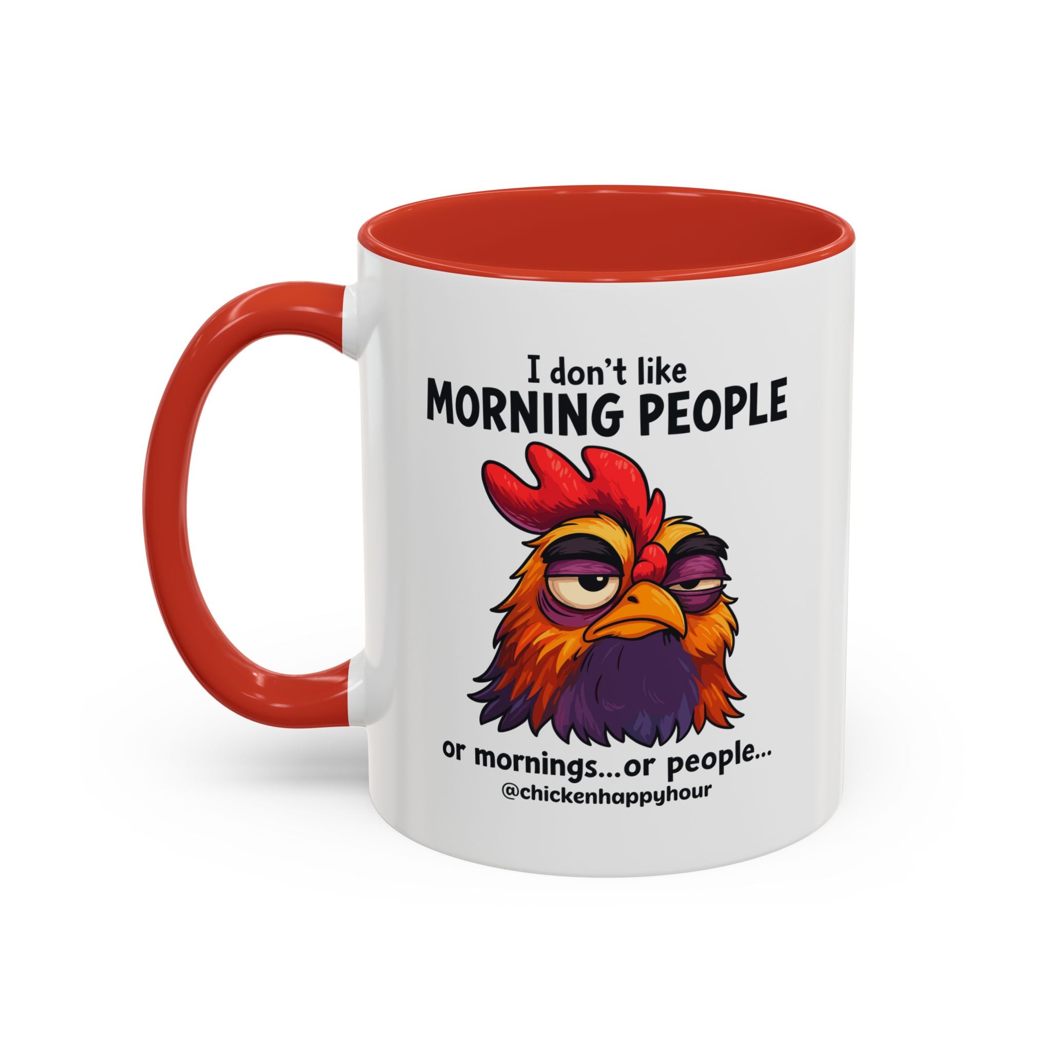 I Don't Like Morning People Coffee Mug