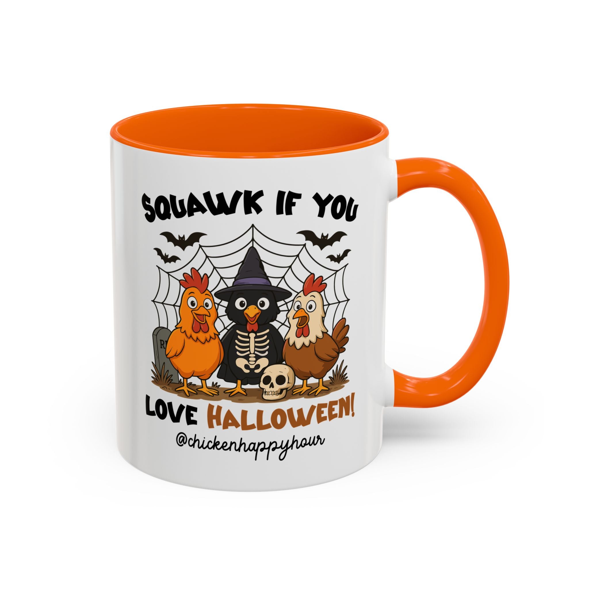 Squawk if you Love Halloween Coffee Mug