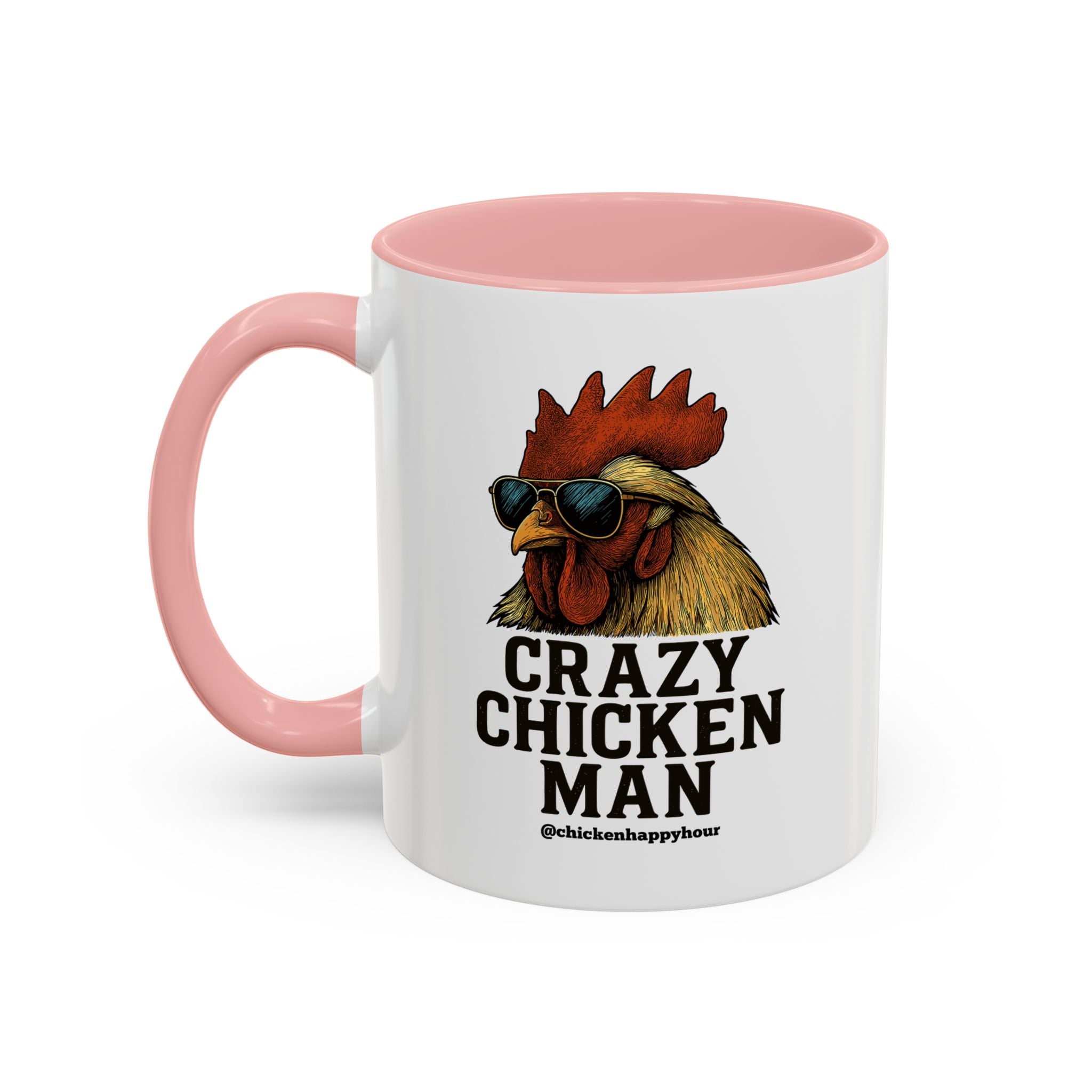 Crazy Chicken Man Coffee Mug
