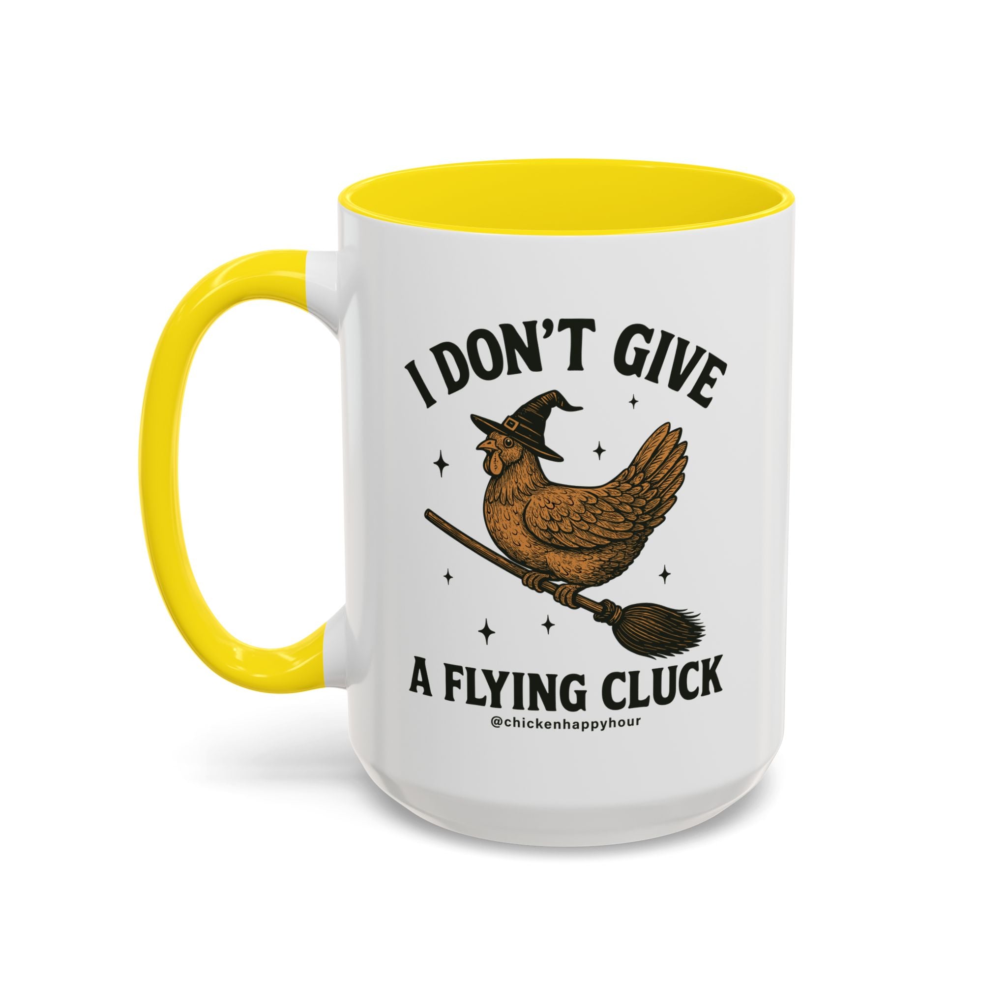 I Don’t Give a Flying Cluck V-Neck Tee Coffee Mug