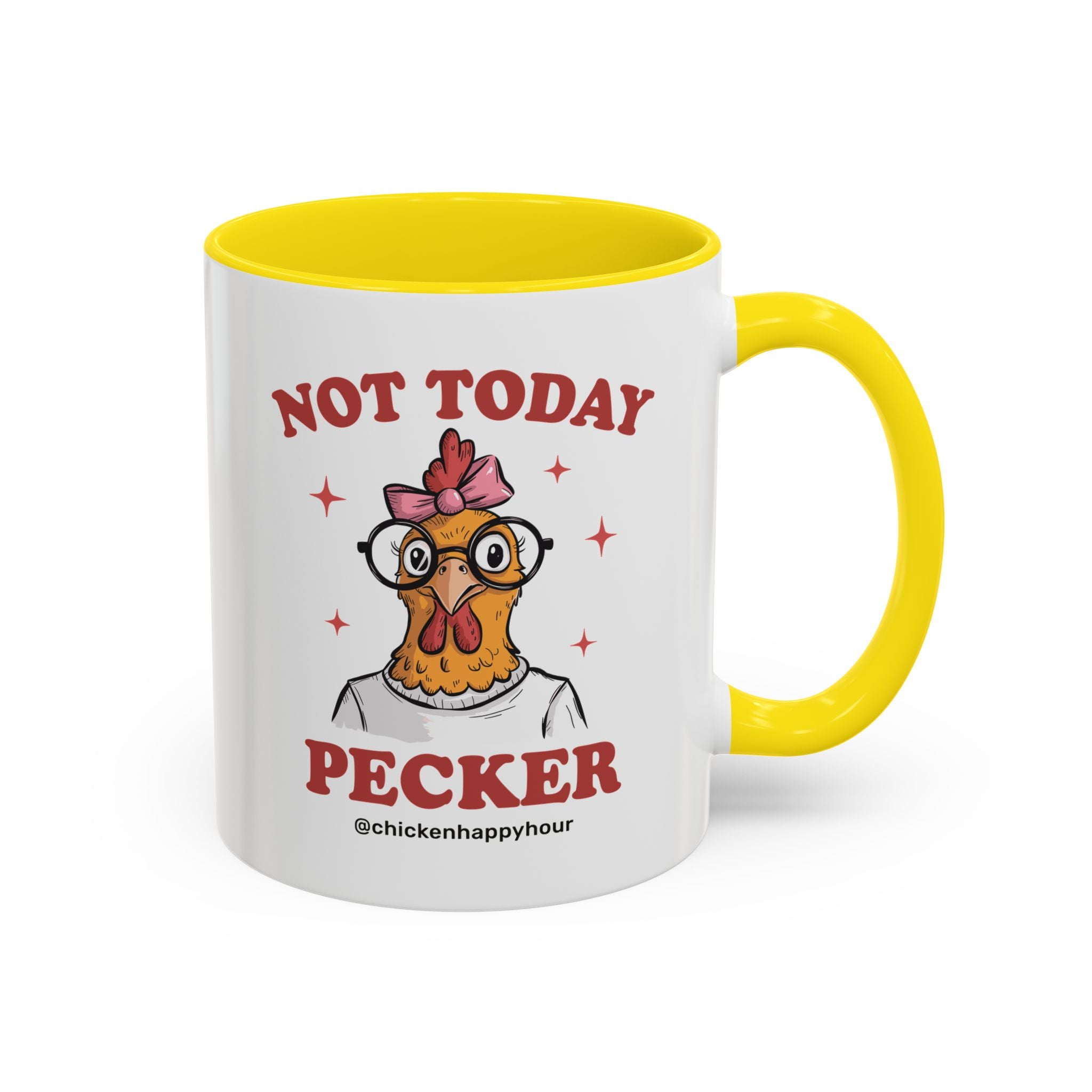 Not Today Pecker Coffee Mug