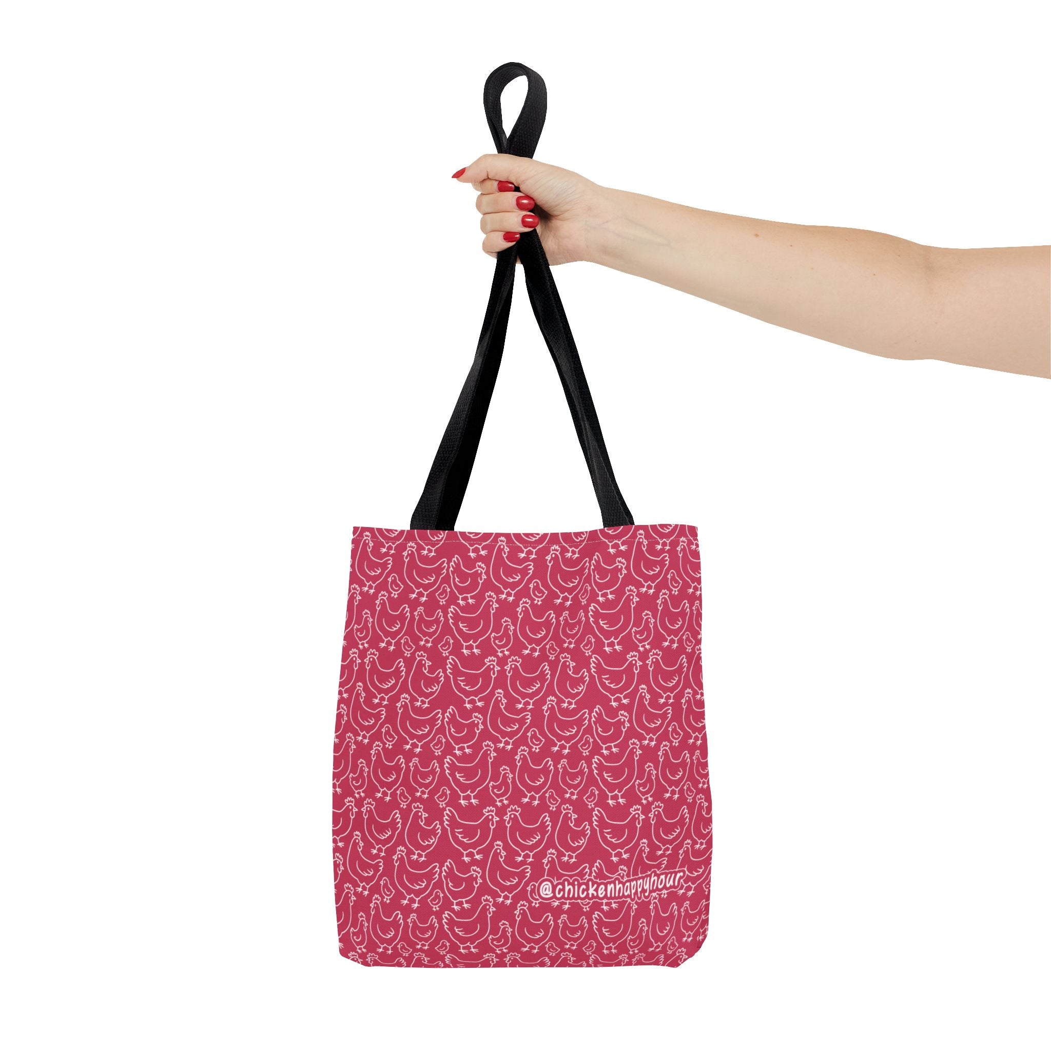 Chickens Pattern Tote Bag