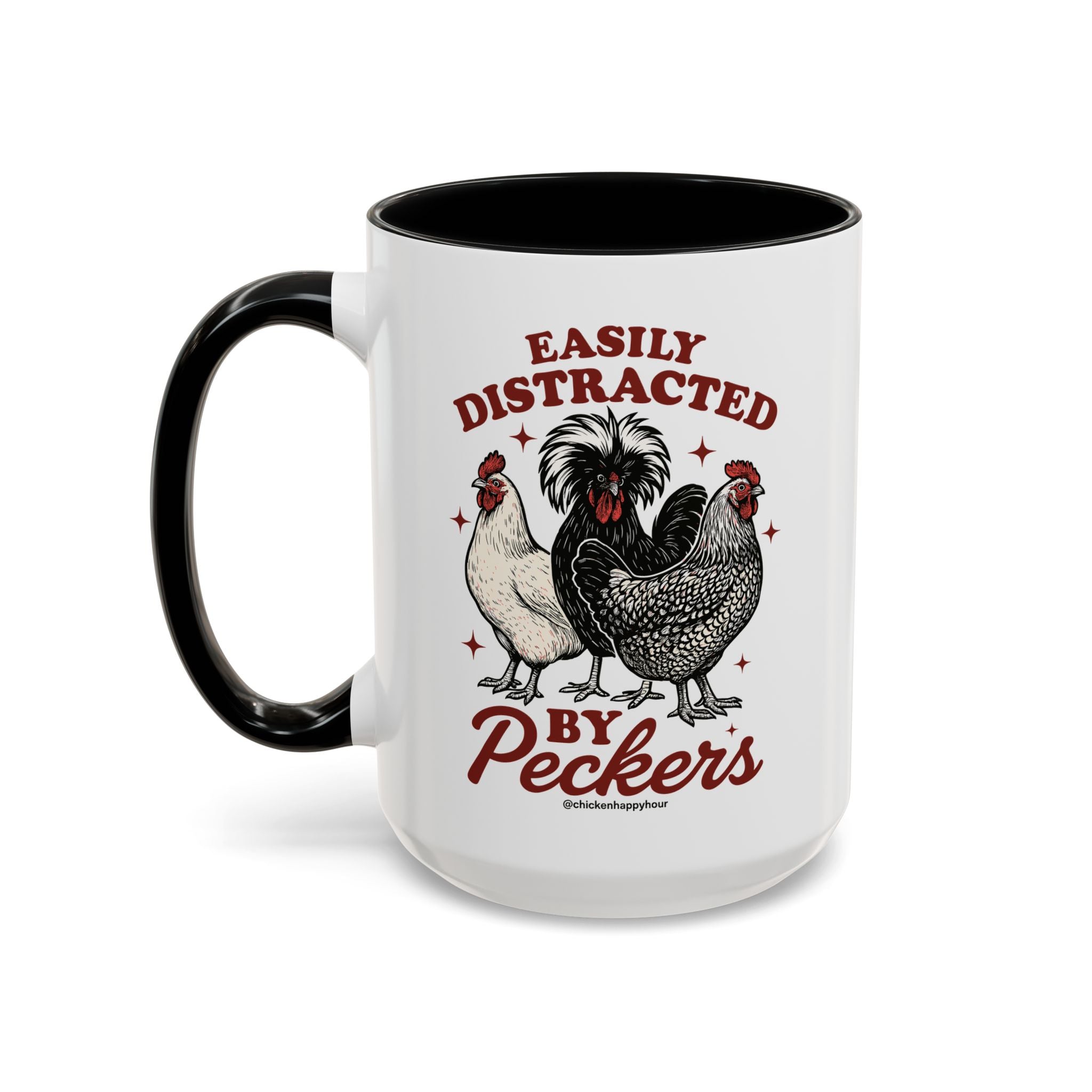 Easily Distracted By Peckers Coffee Mug