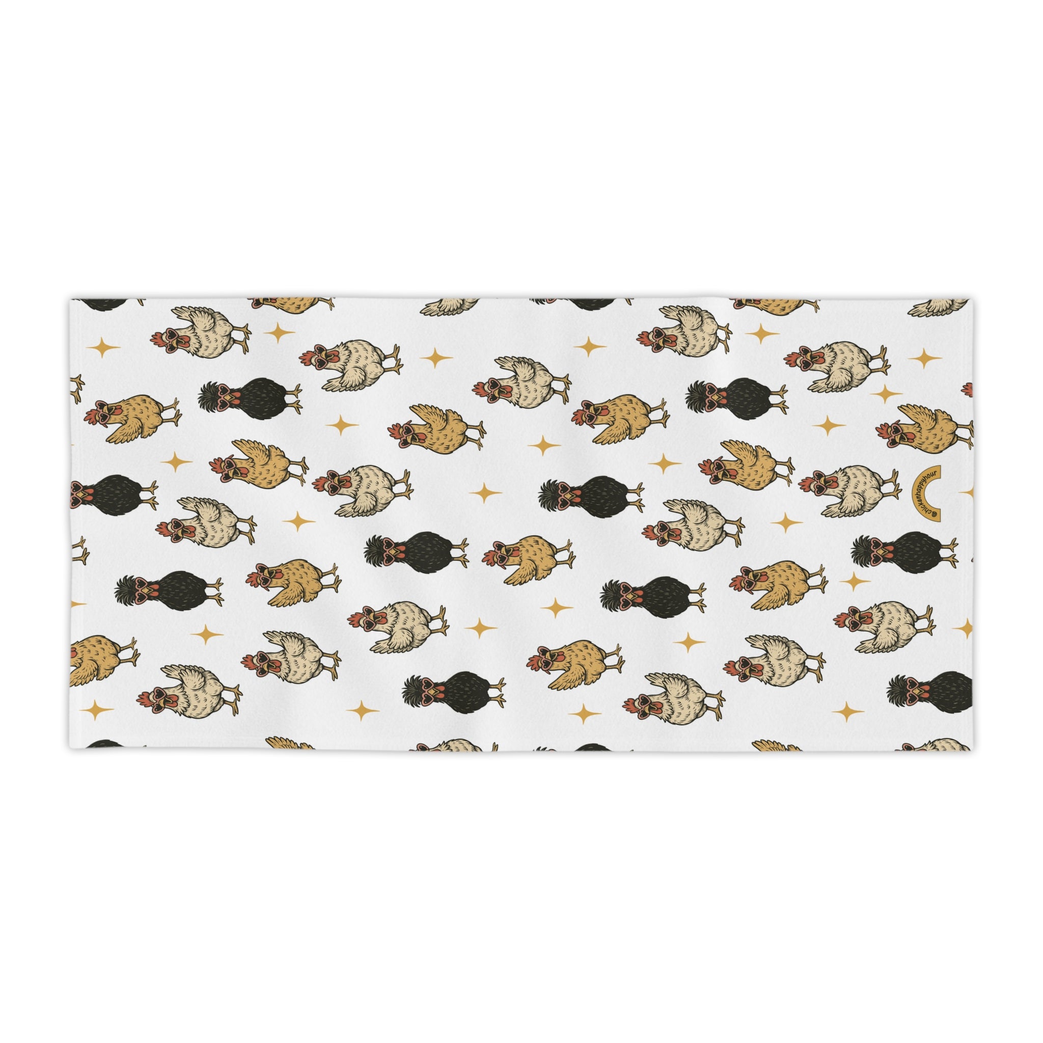 OOPS! I GOT ANOTHER CHICKEN Beach Towel