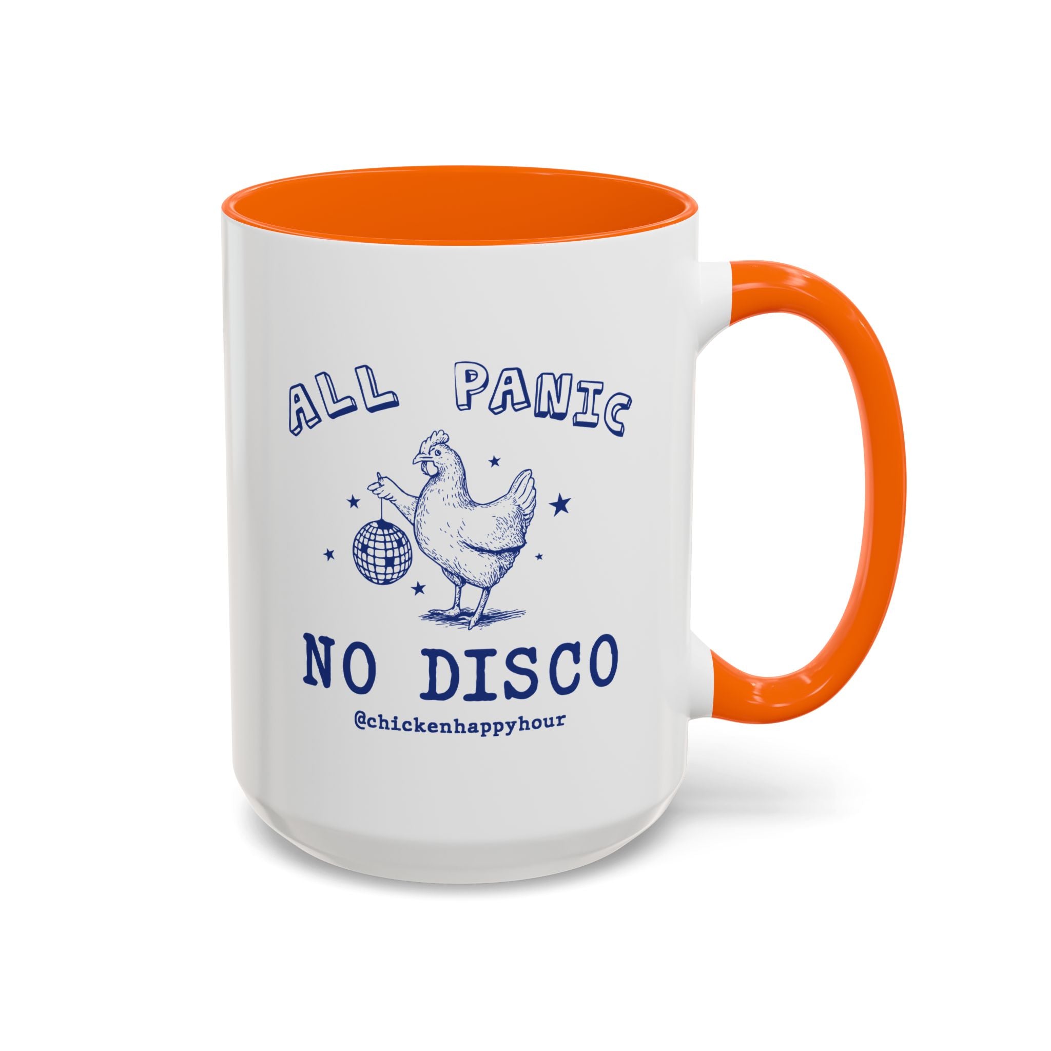 All Panic No Disco Coffee Mug