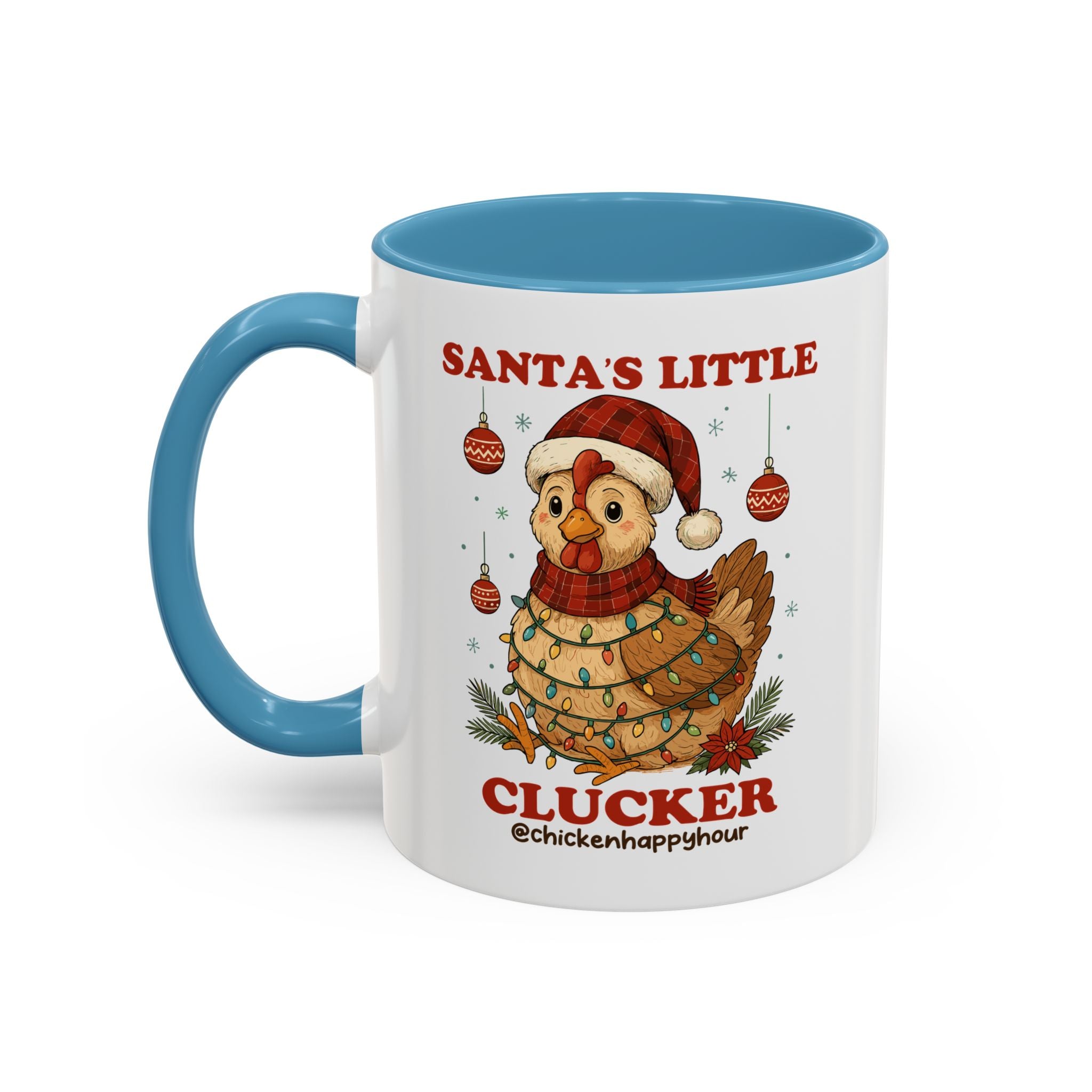 Santa’s Little Clucker Coffee Mug