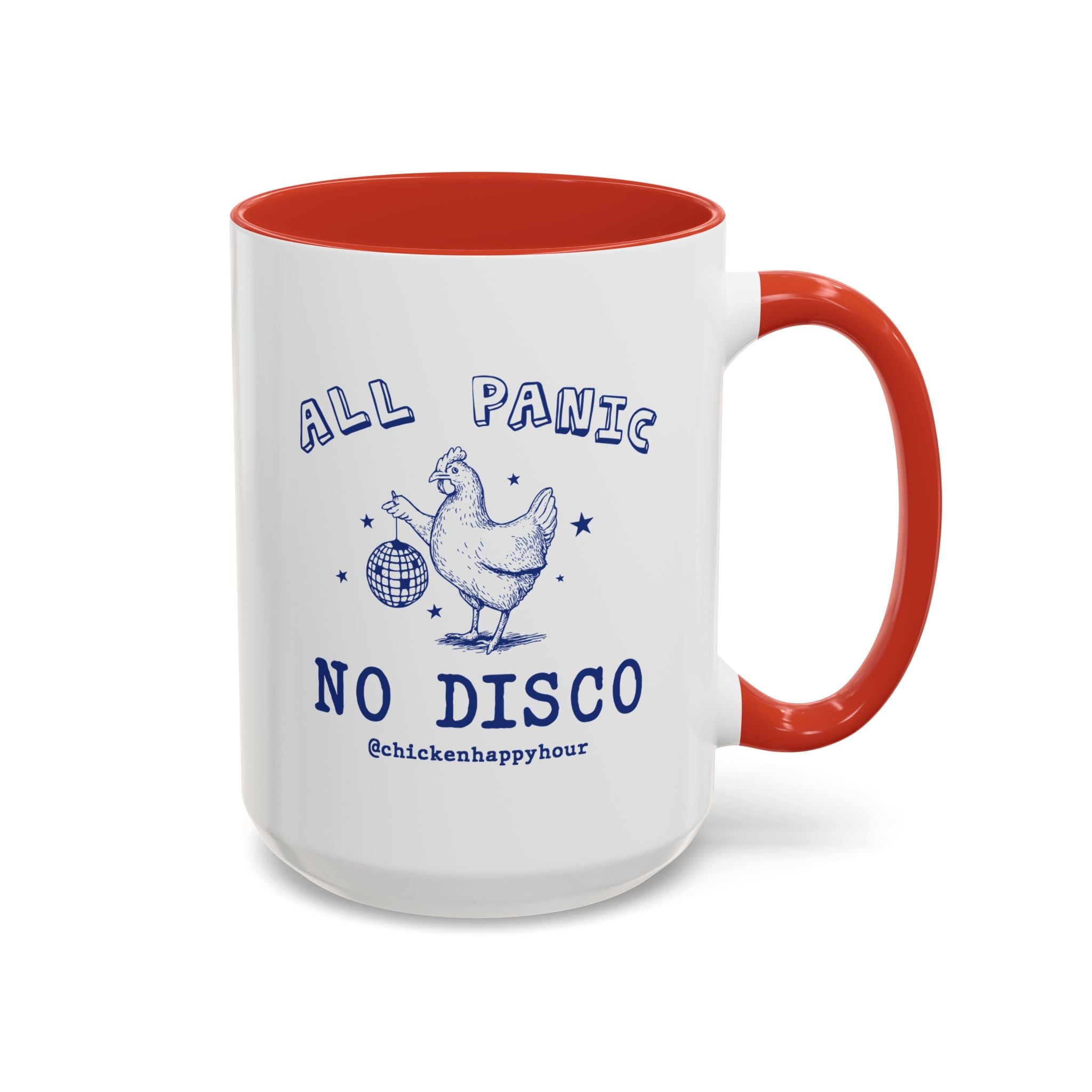 All Panic No Disco Coffee Mug