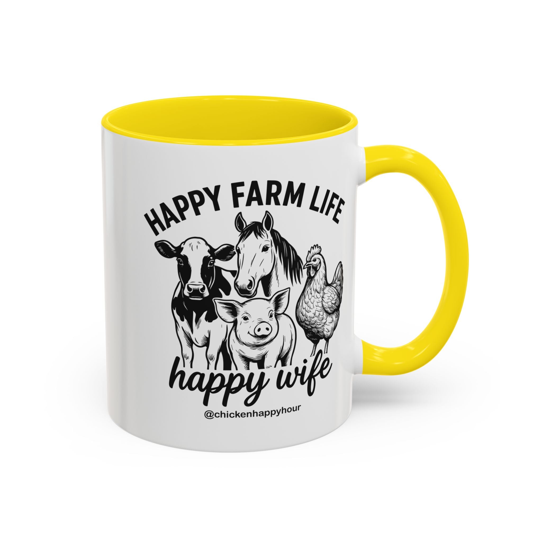 Happy Farm Life Happy Wife 01 Coffee Mug