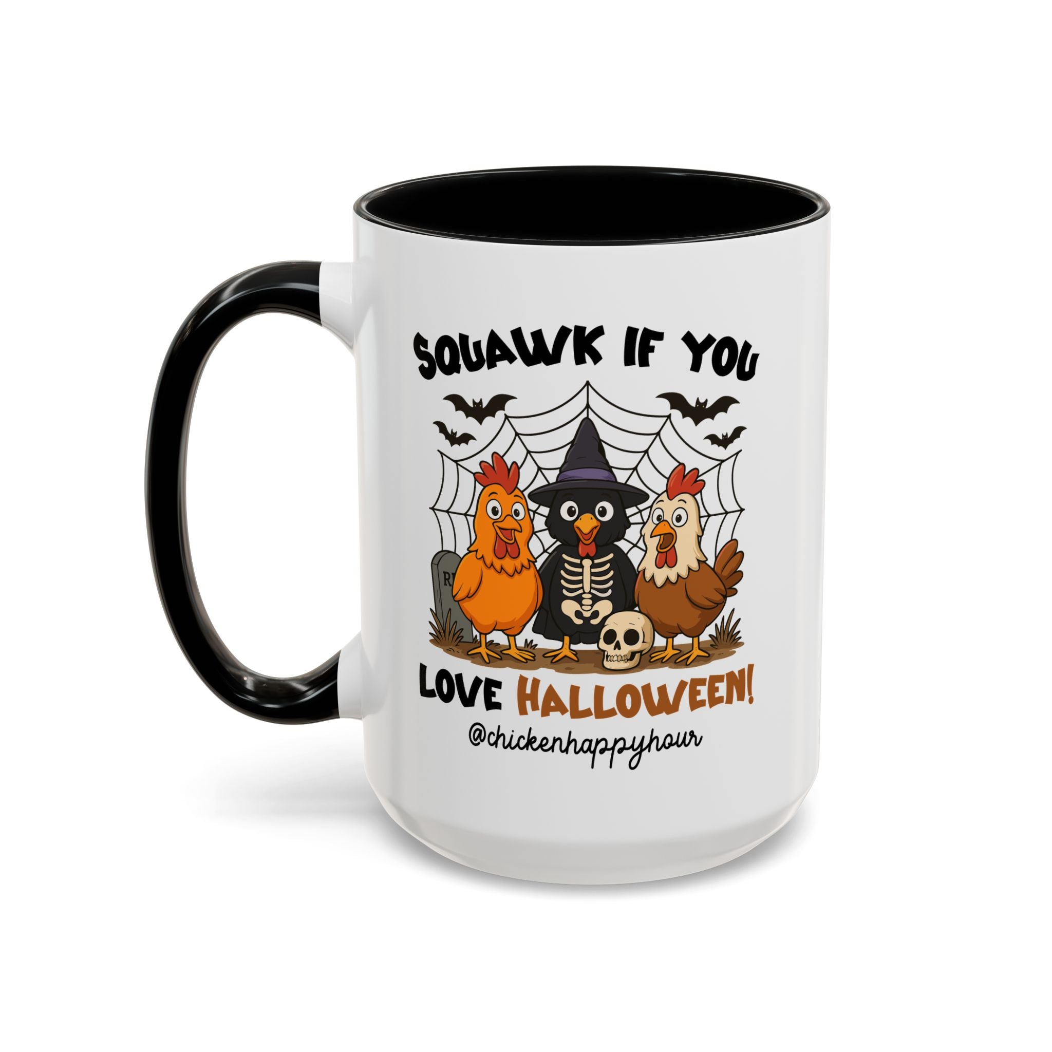 Squawk if you Love Halloween Coffee Mug