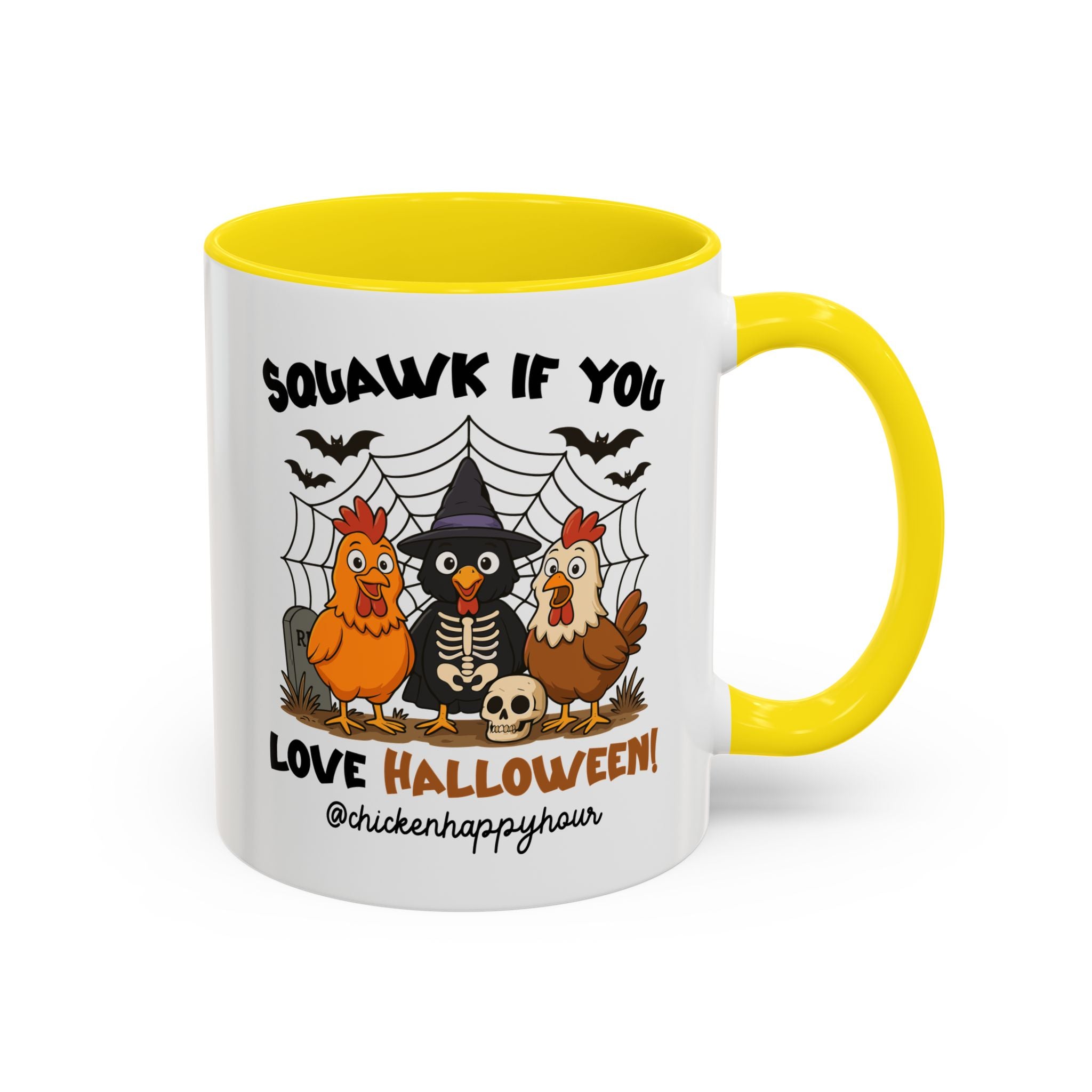Squawk if you Love Halloween Coffee Mug