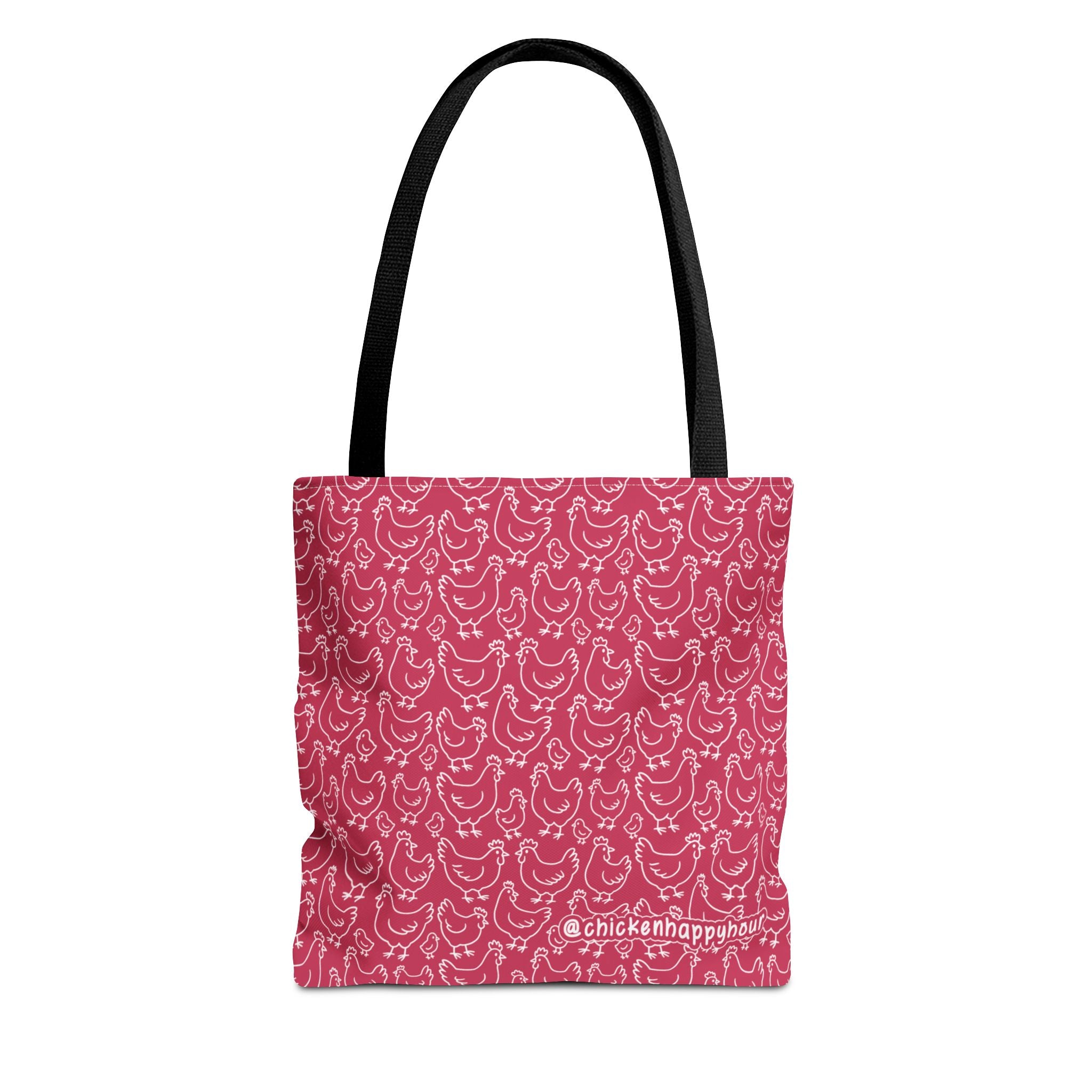 Chickens Pattern Tote Bag