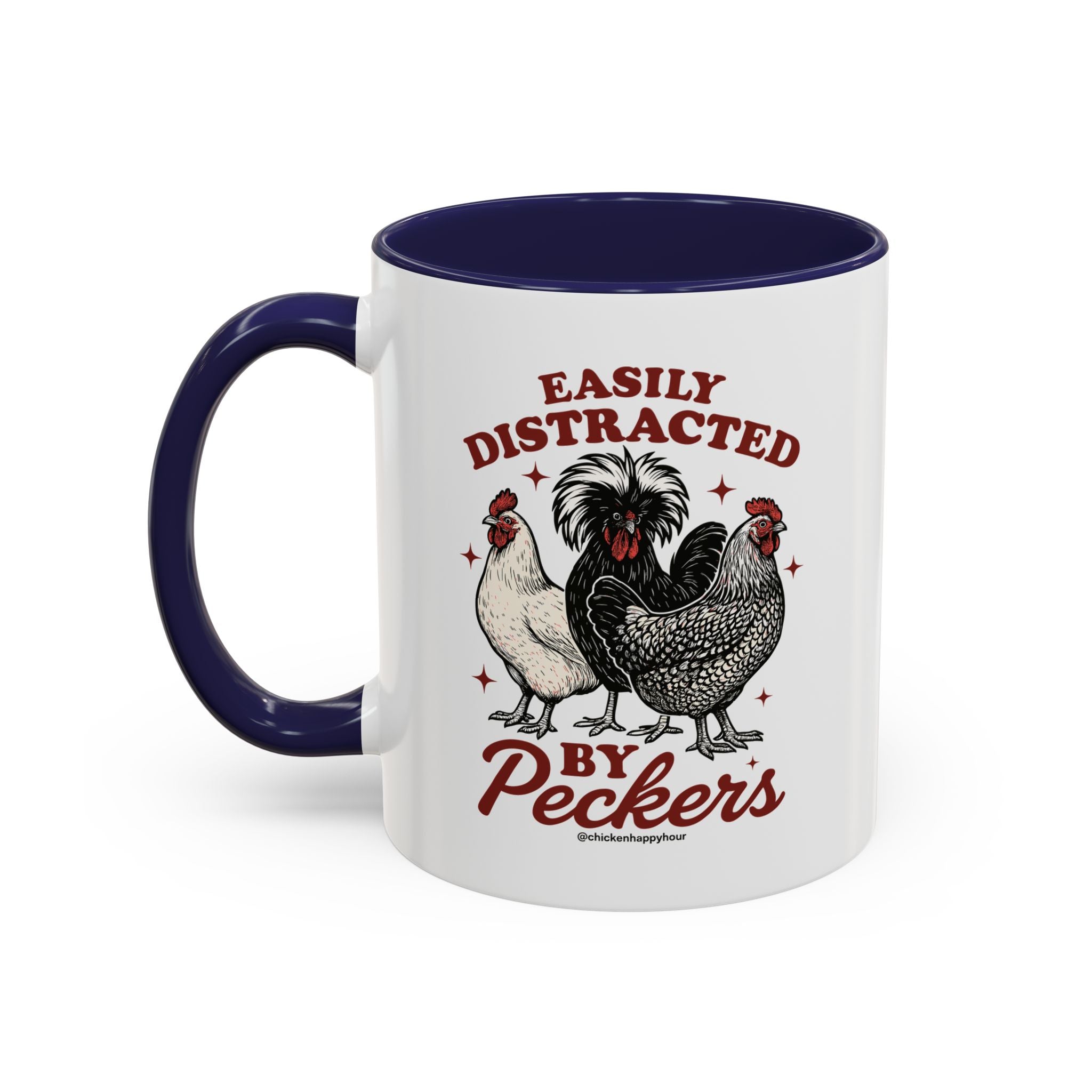 Easily Distracted By Peckers Coffee Mug