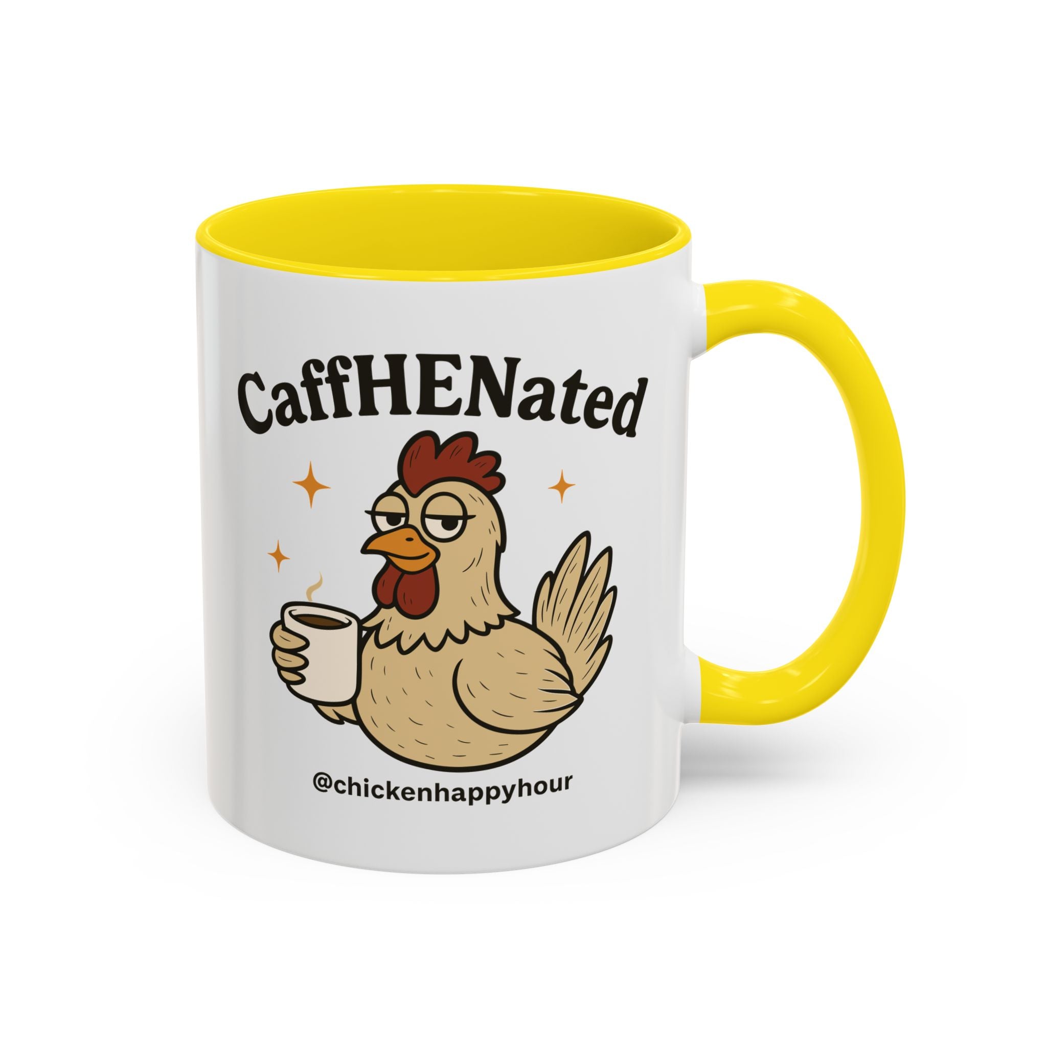 CaffHENated Coffee Mug