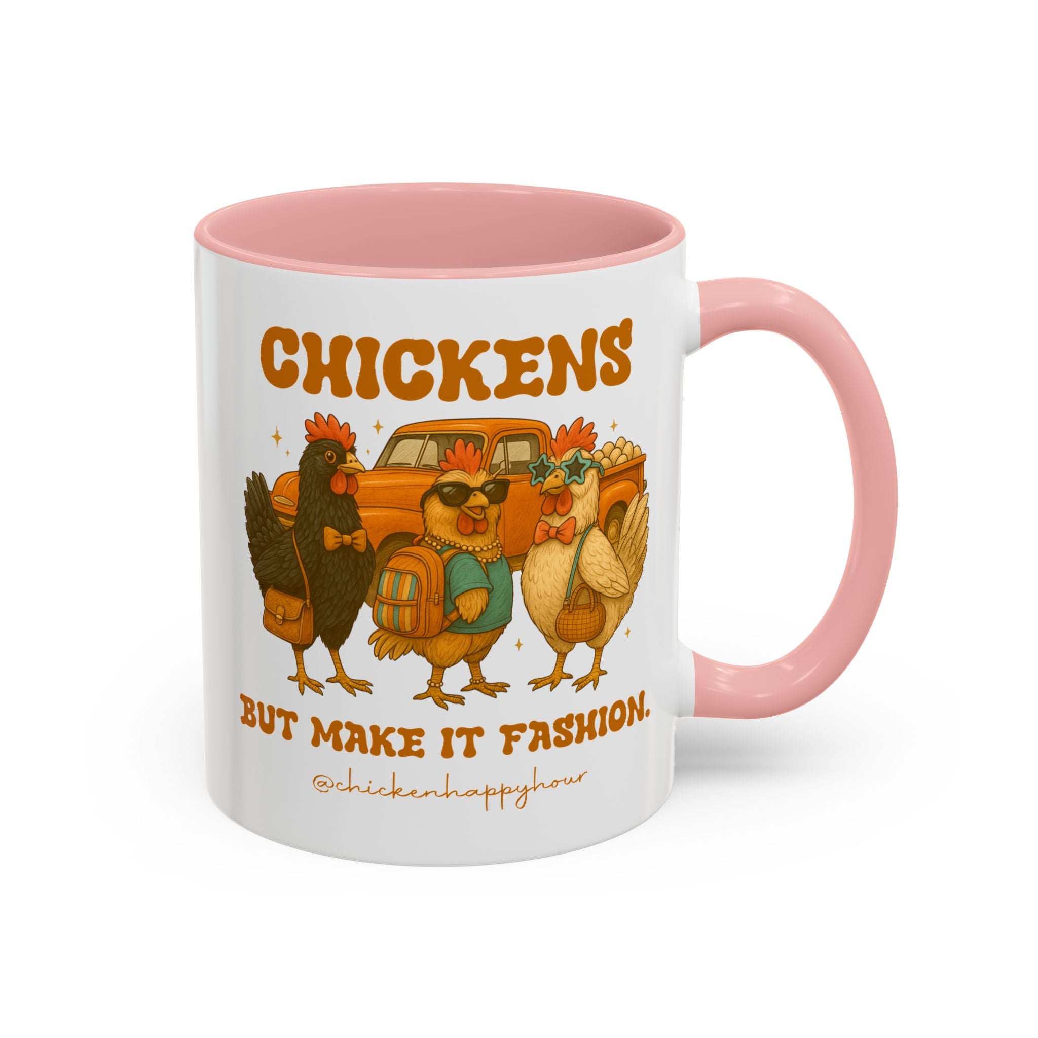 Chickens But Make it Fashion Coffee Mug