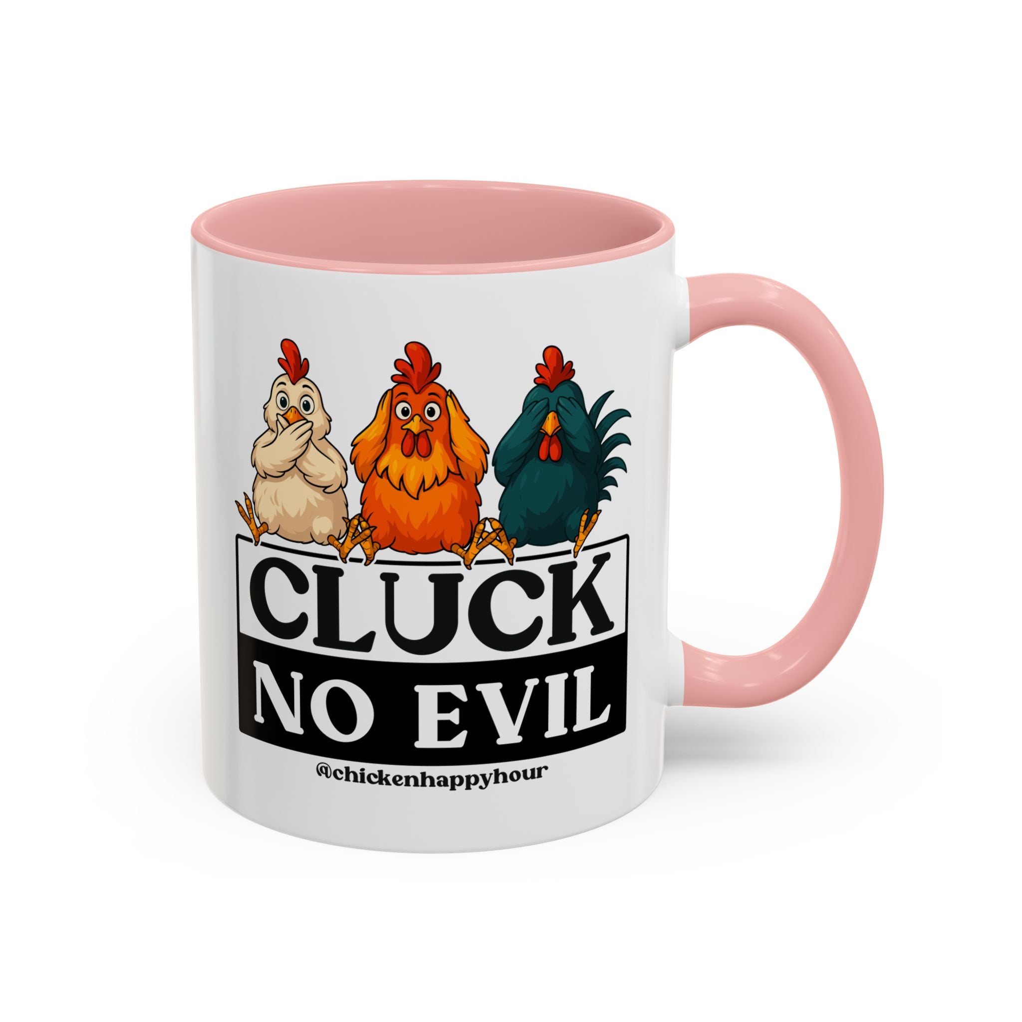 Cluck, No Evil Coffee Mug