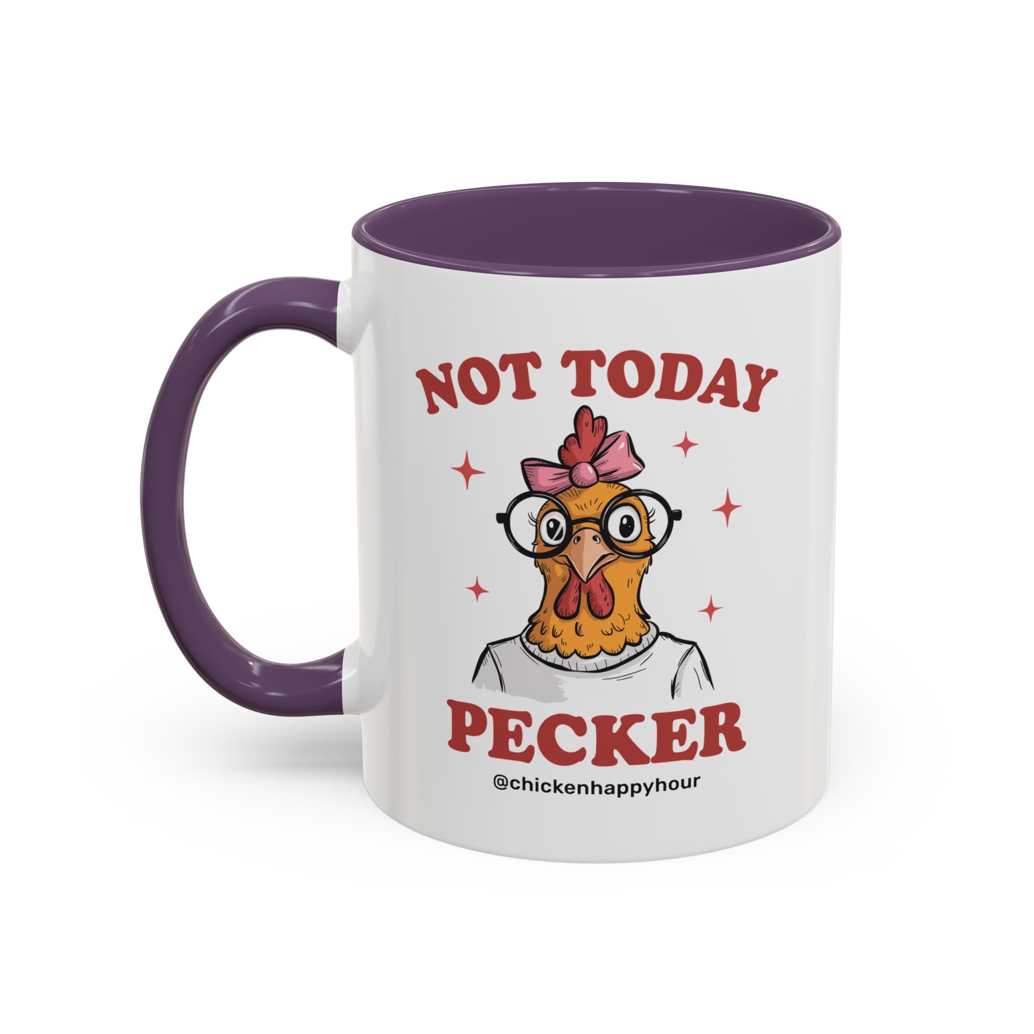 Not Today Pecker Coffee Mug