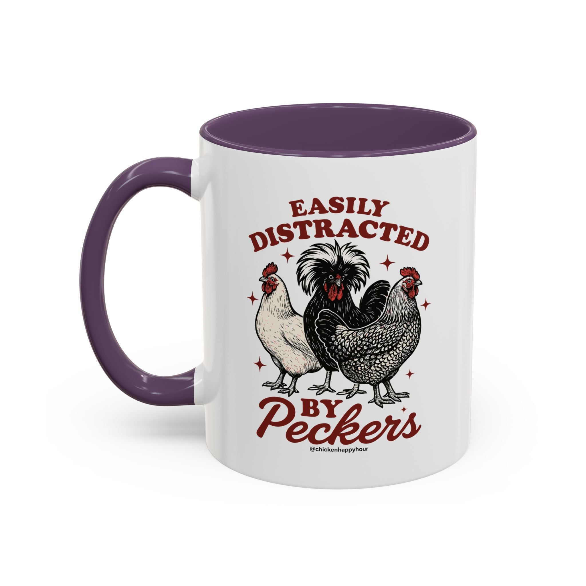 Easily Distracted By Peckers Coffee Mug