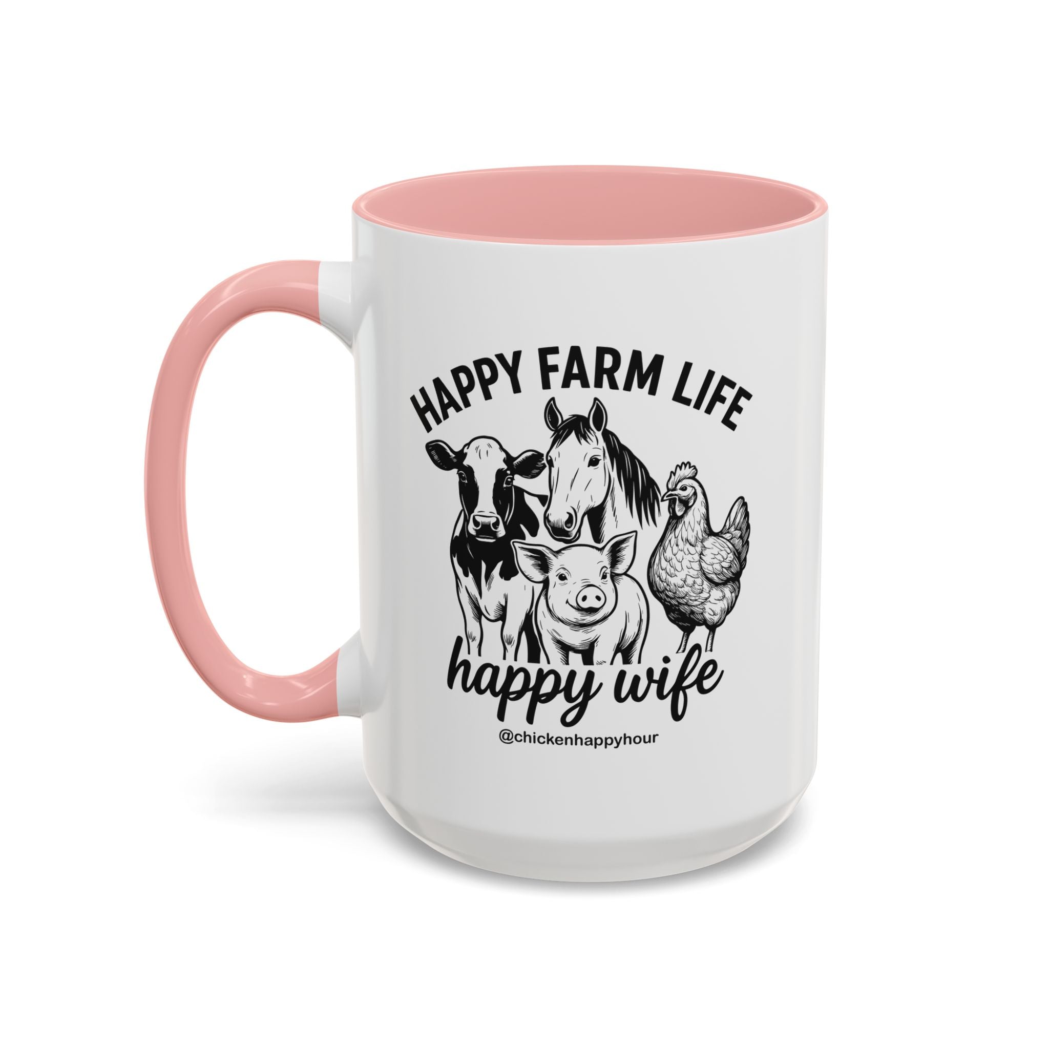 Happy Farm Life Happy Wife 01 Coffee Mug