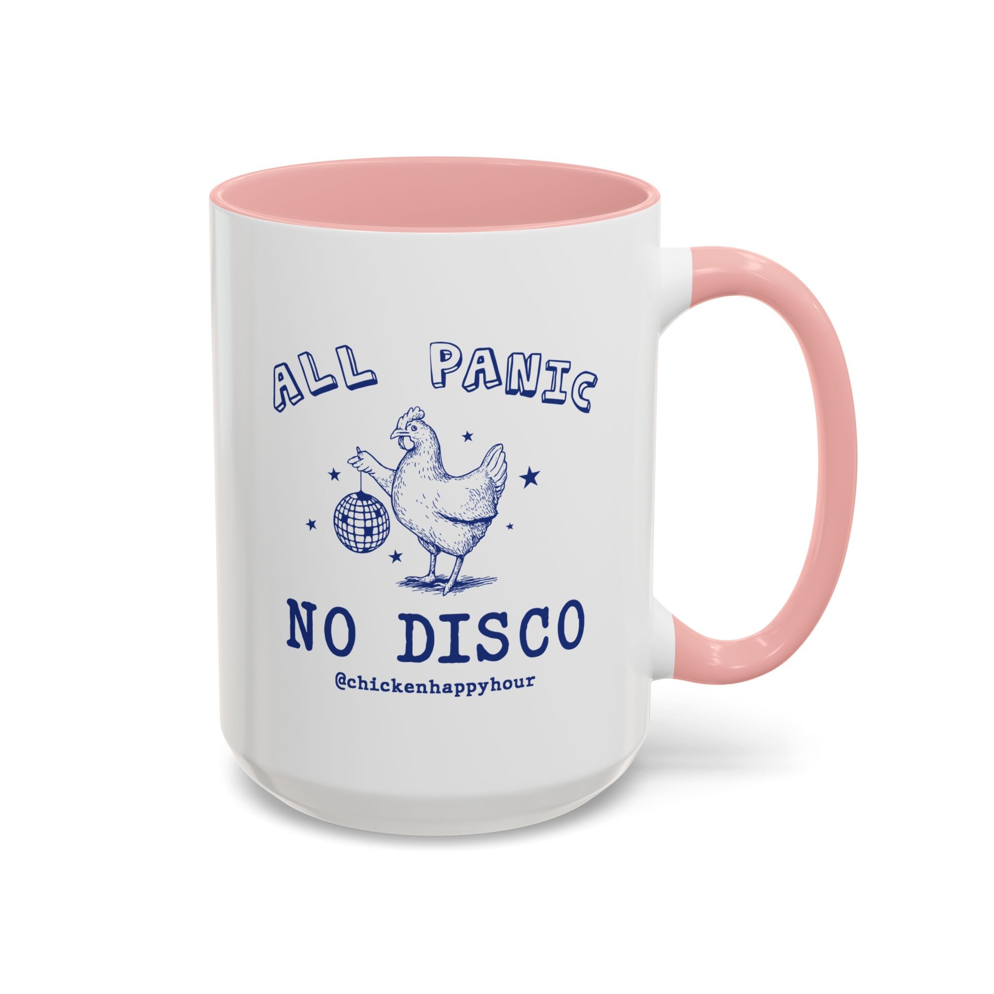 All Panic No Disco Coffee Mug