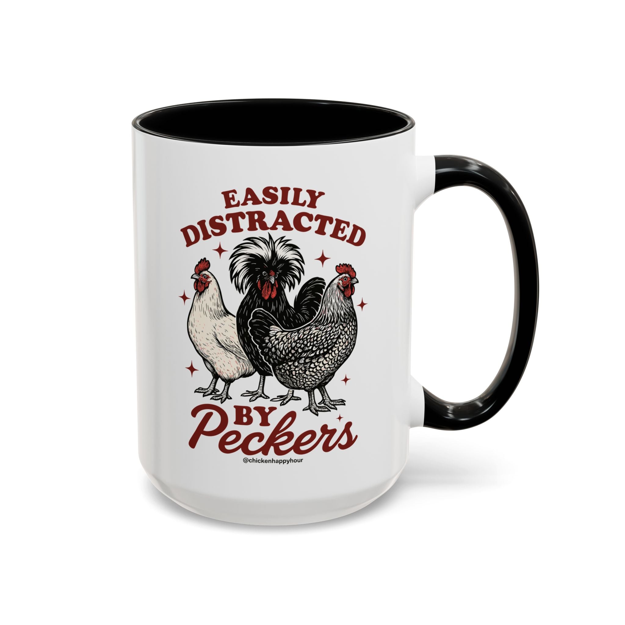 Easily Distracted By Peckers Coffee Mug