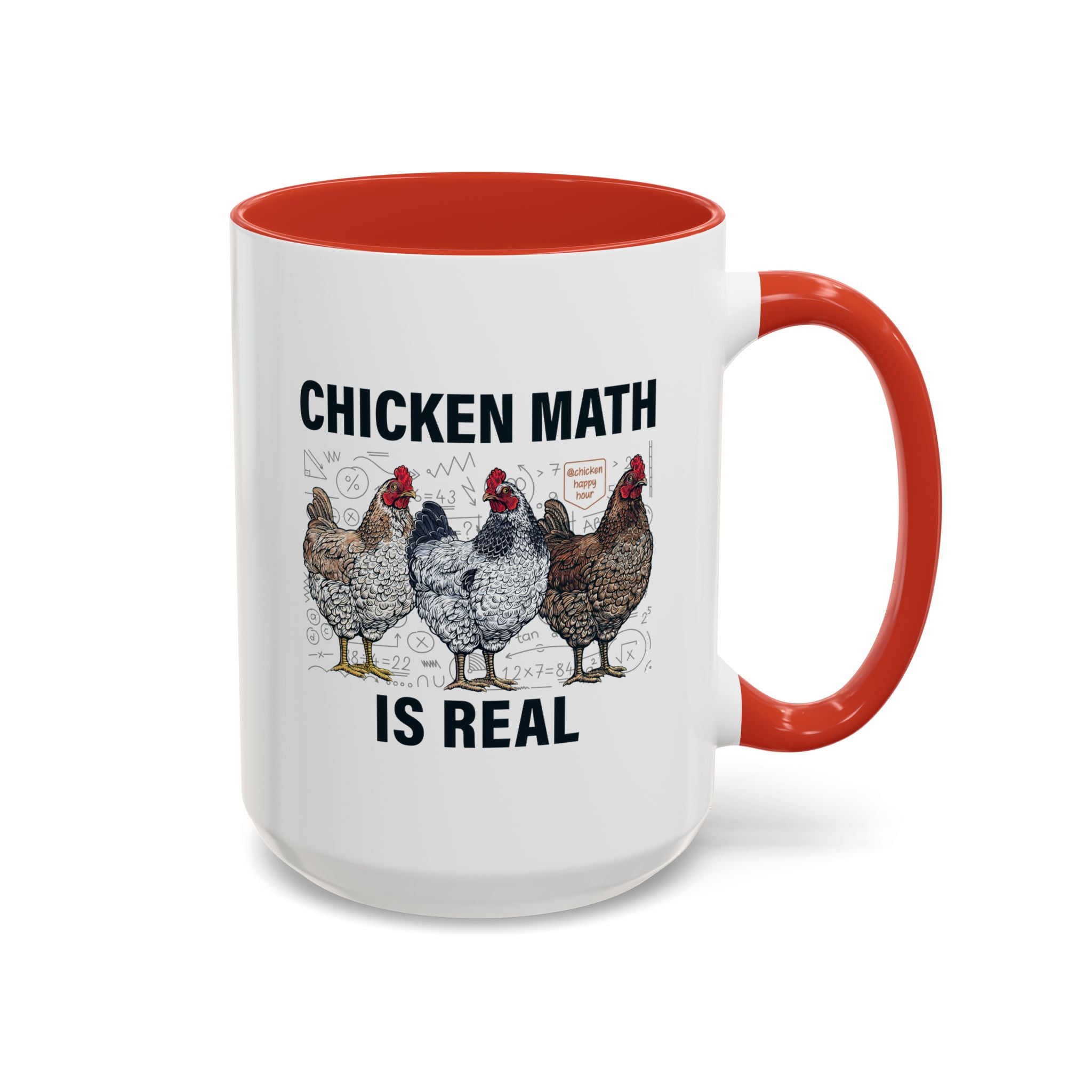 Chicken Math is Real Coffee Mug