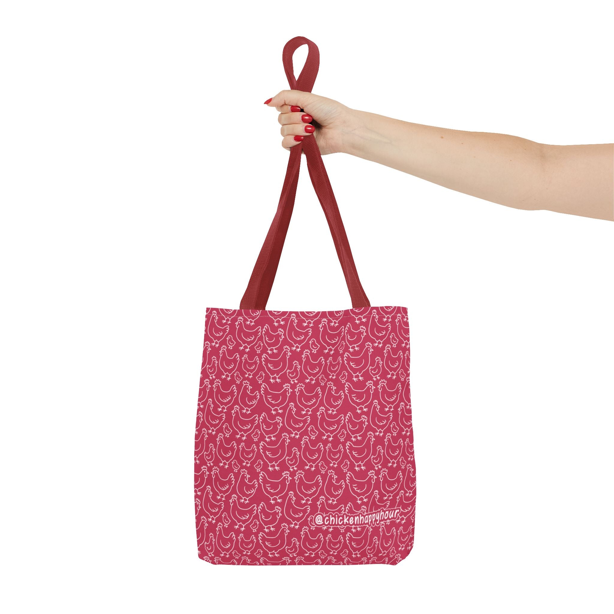 Chickens Pattern Tote Bag