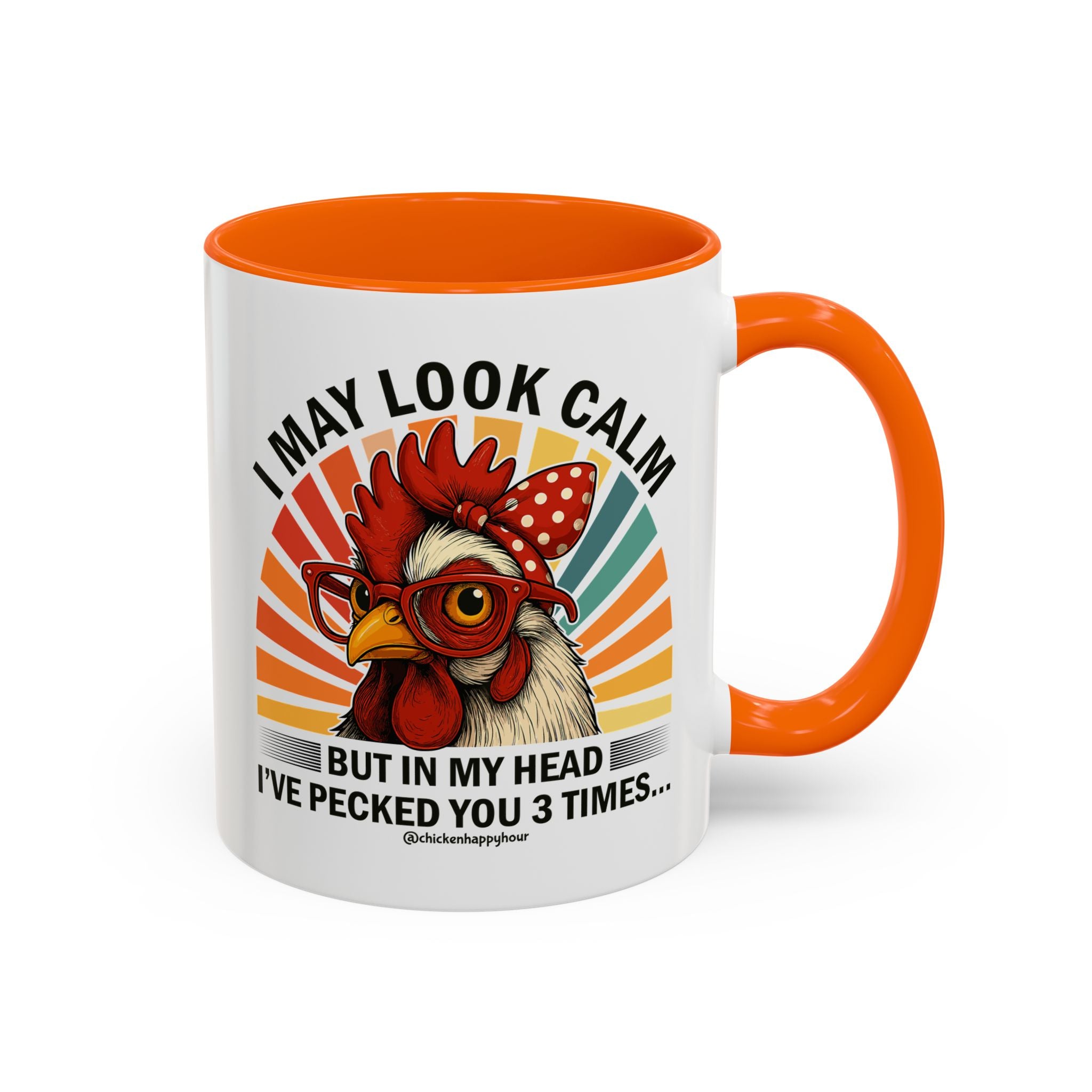I May Look Calm Coffee Mug