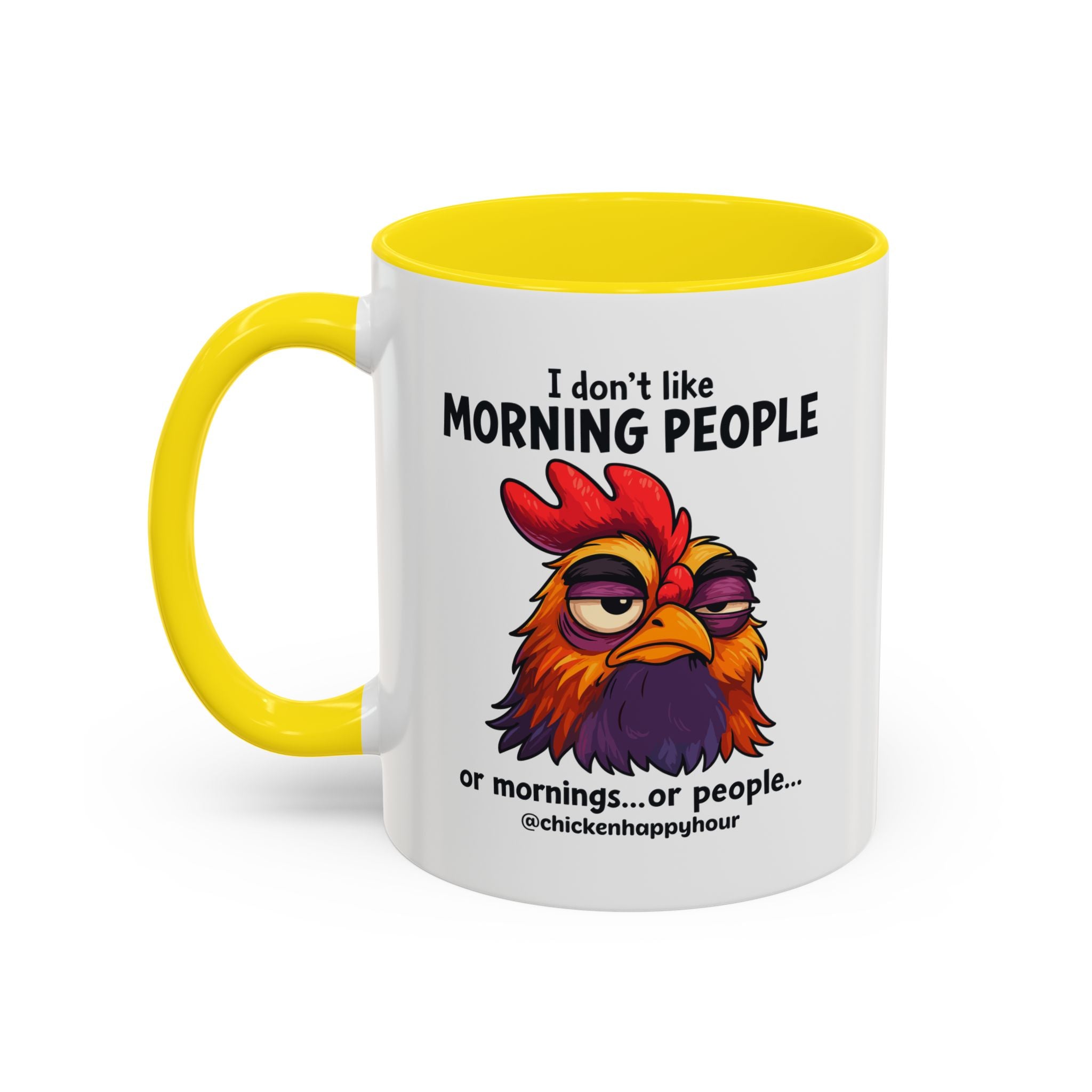 I Don't Like Morning People Coffee Mug