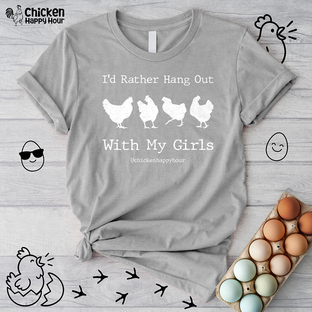 I'd Rather Hang Out Unisex Tee