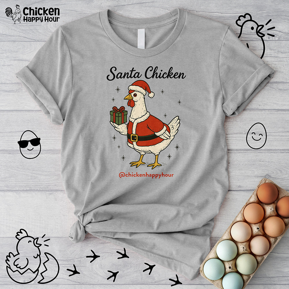 Santa Chicken Unisex Tee