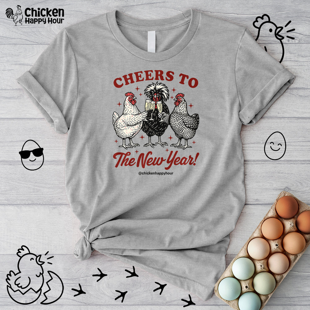 Cheers to The New Year Unisex Tee